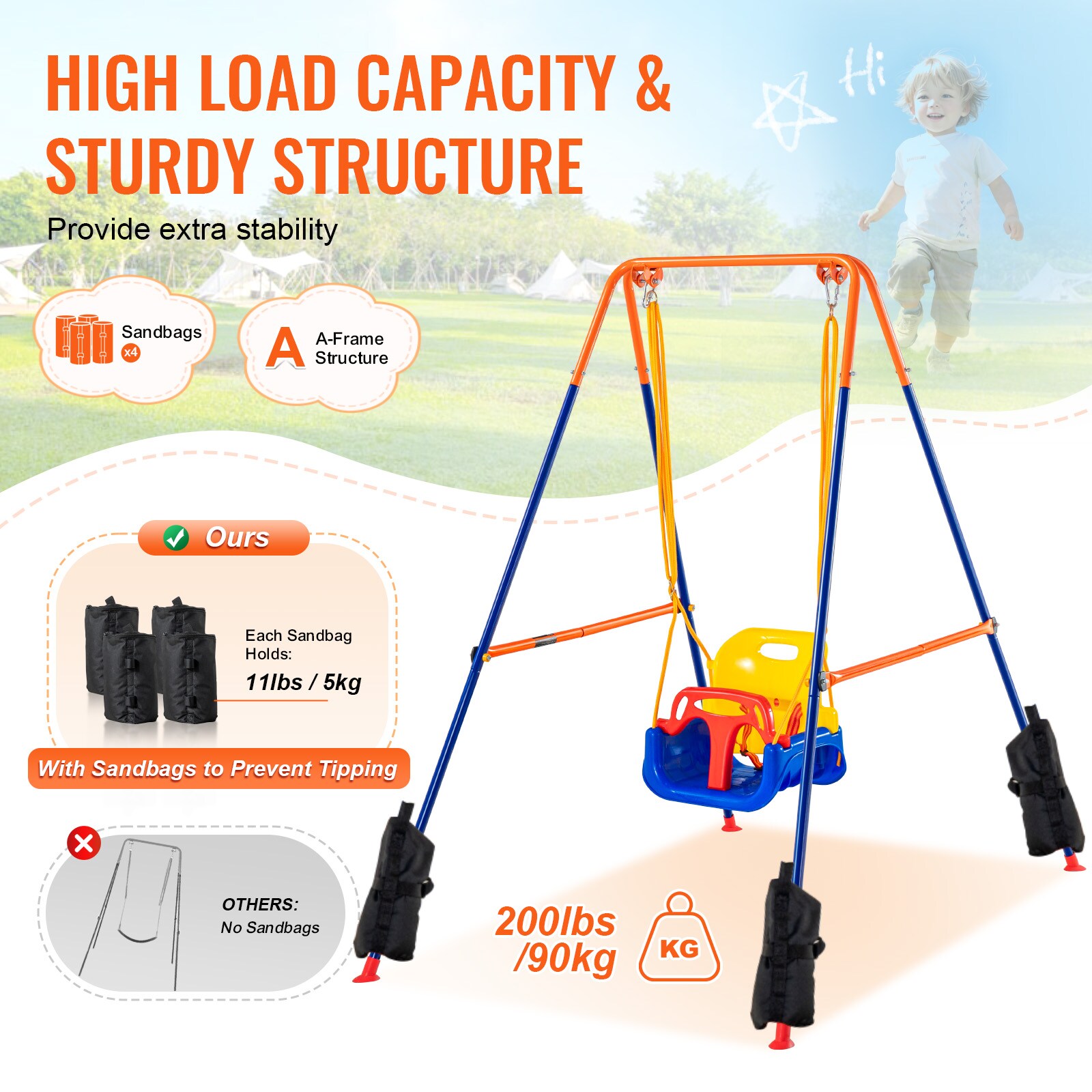 SVOPES SVOPESAXQQTZS07625V0 Playset-Swings - View #4