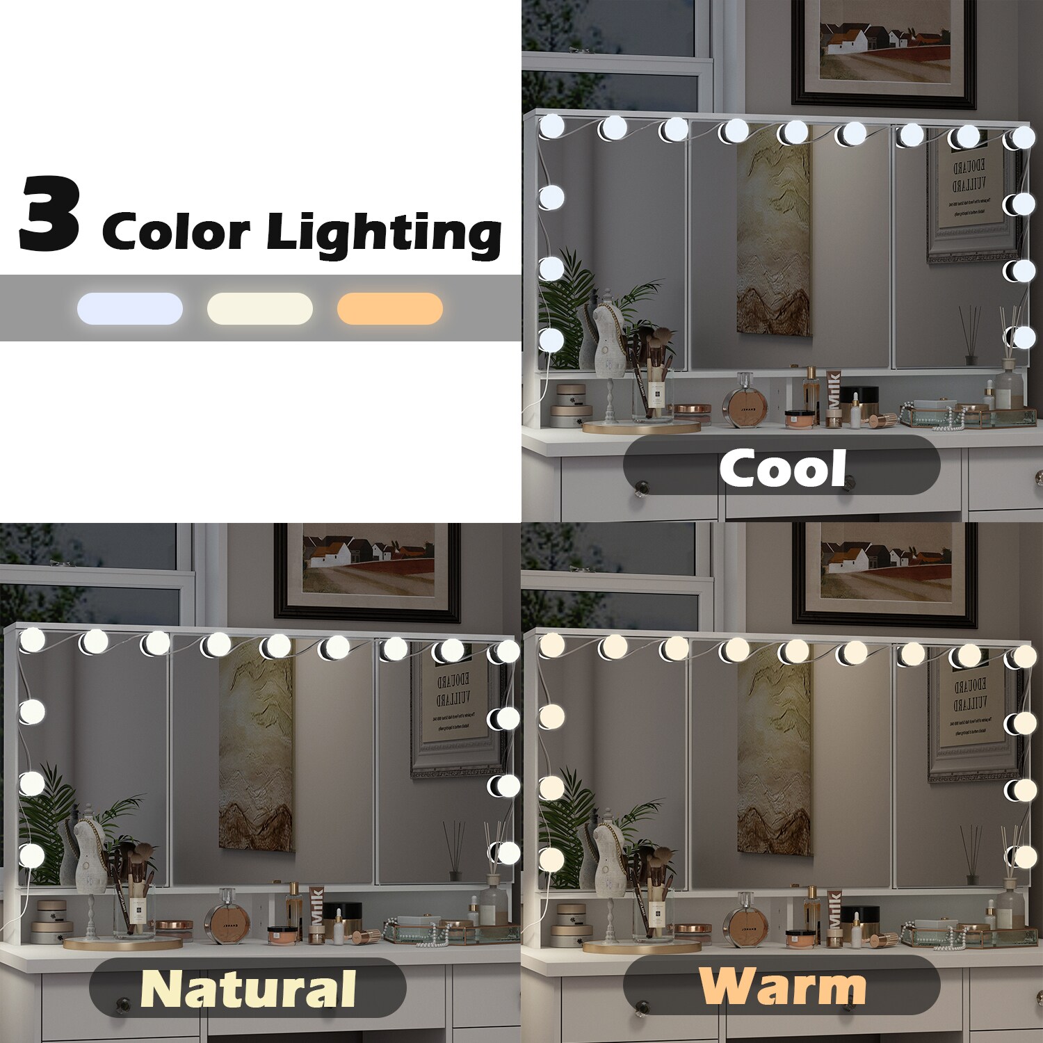 FUFU&GAGA JX0213-03 Bedroom-Vanities - View #7