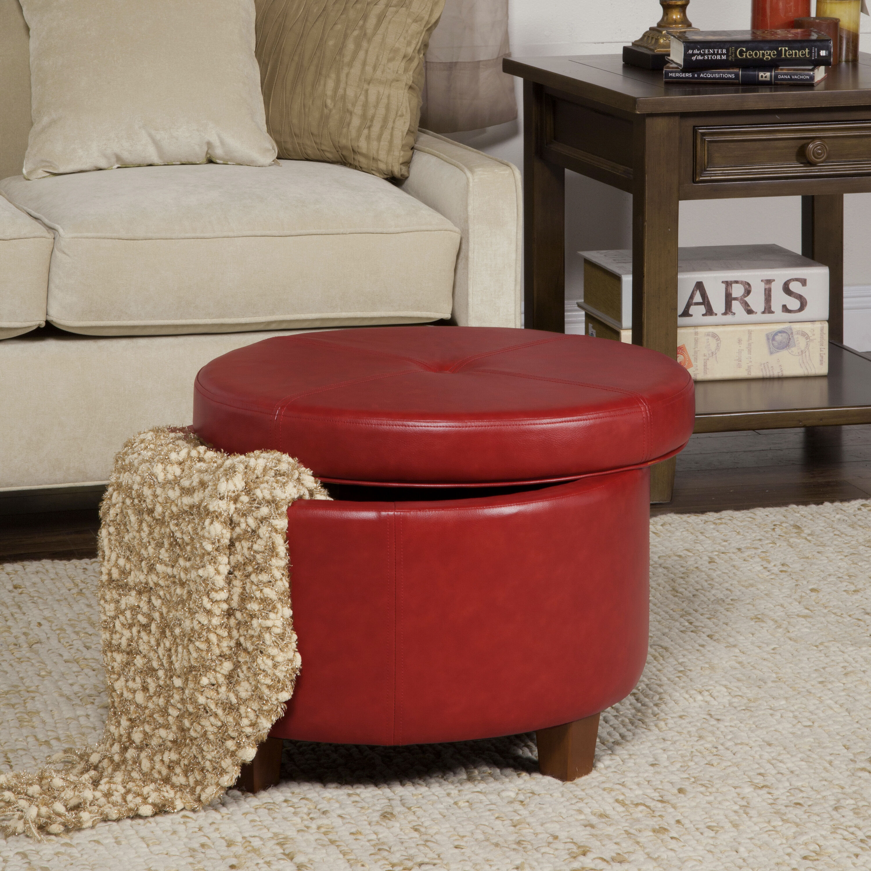 HomePop K6862-E847 Indoor-Ottomans - View #4