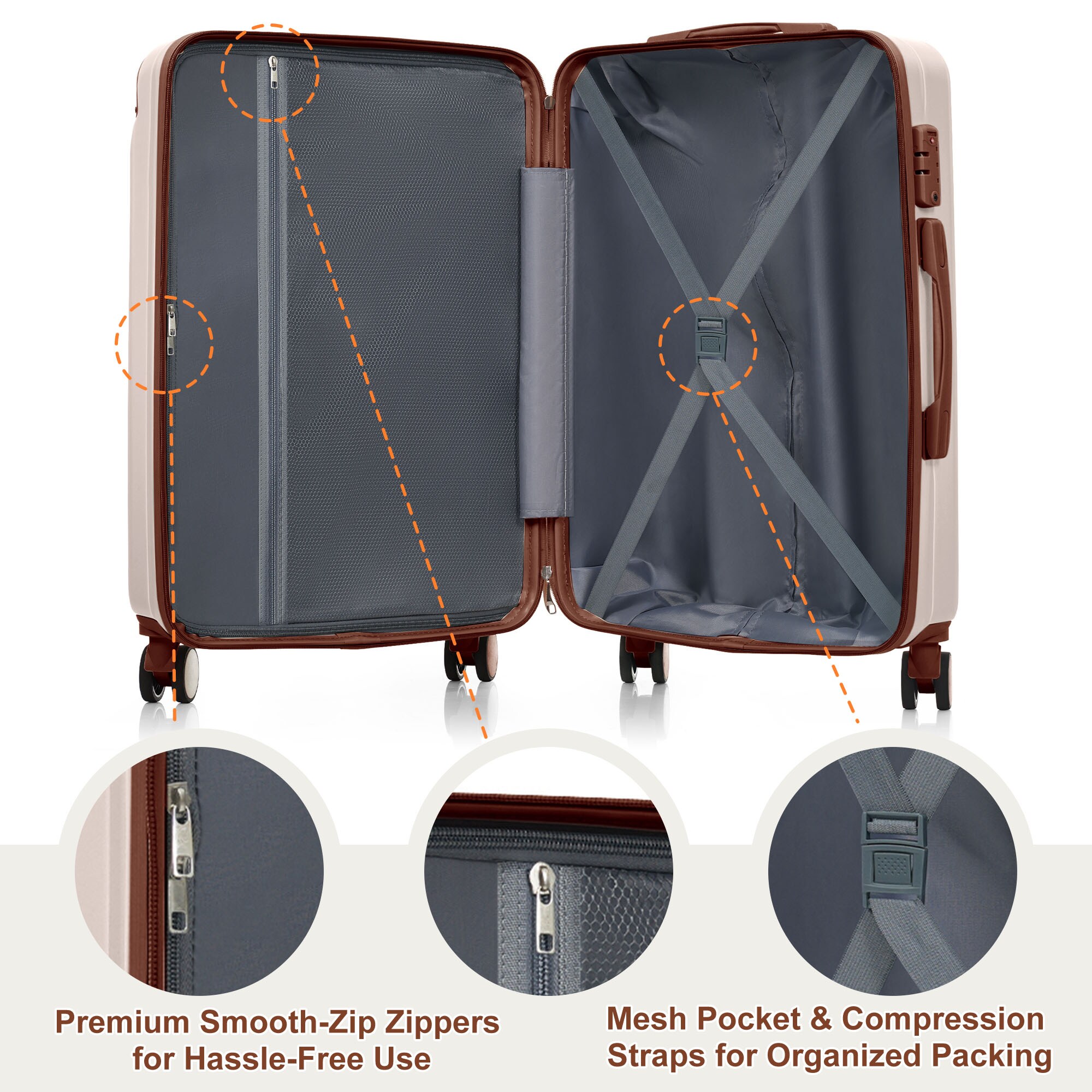 LUXEYARD DS-Y-YC-3022 Luggage-And-Luggage-Sets - View #4