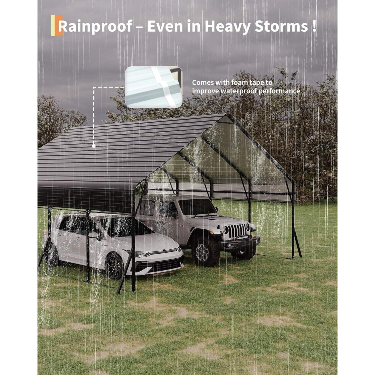 Garvee GGL-PPG-33RE7UKV Carport-Covers - View #6