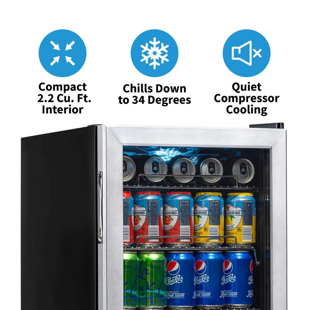 Dalema Beverage Refrigerator Cooler Cover,Outdoor Waterproof Dustproof  Anti-UV Small Fridge Cover,for 3.2 Cu.ft Mini Beer/Wine Refrigerator