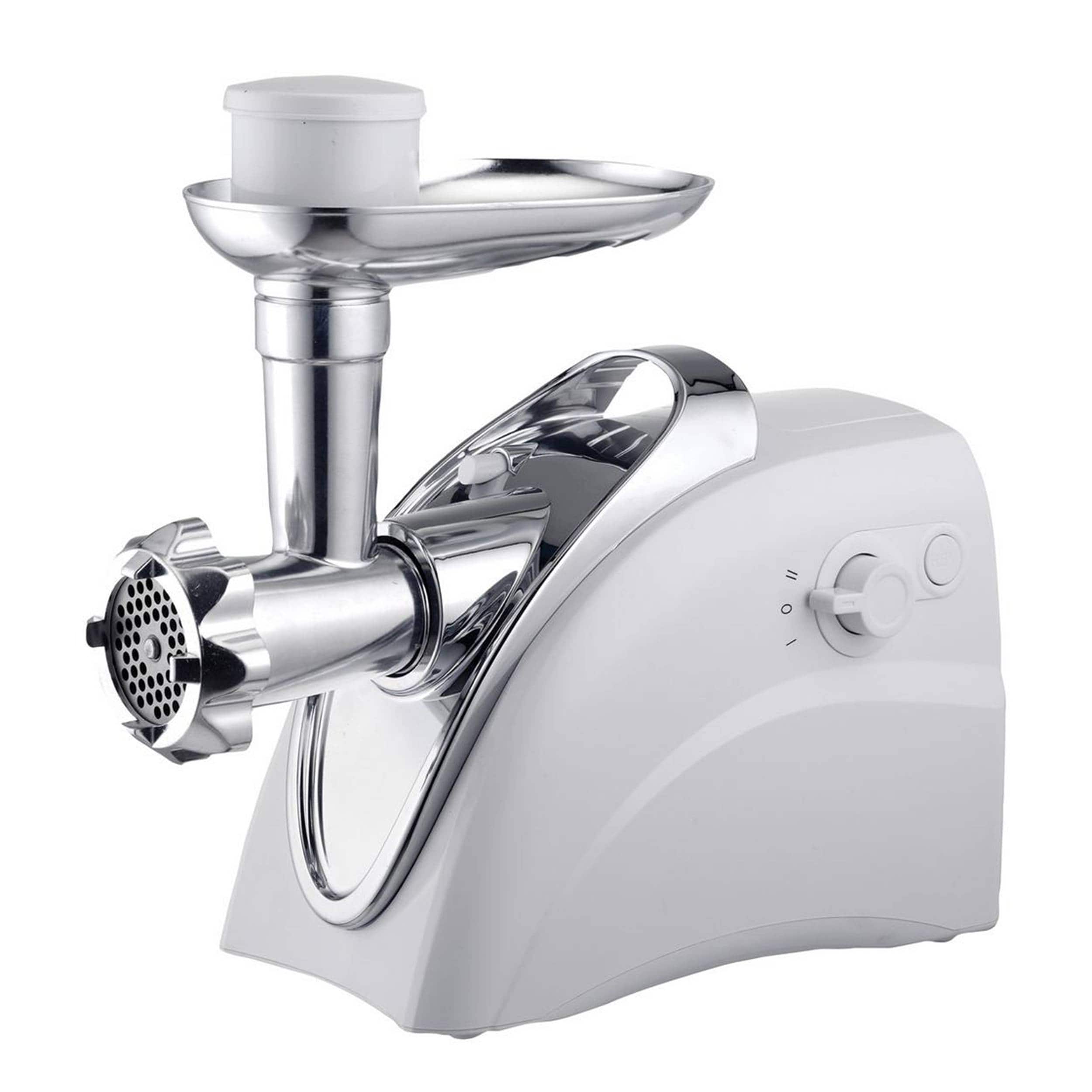 Avanti Gray Commercial/Residential Meat Grinder - Rugged Cast Metal  Construction, Powerful Motor, High Torque Gear Drive System in the Meat  Grinders department at