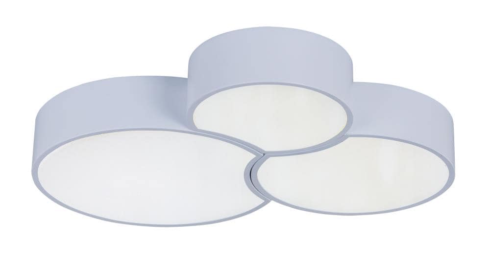 Matte White 13" LED Modular Ceiling Fixture