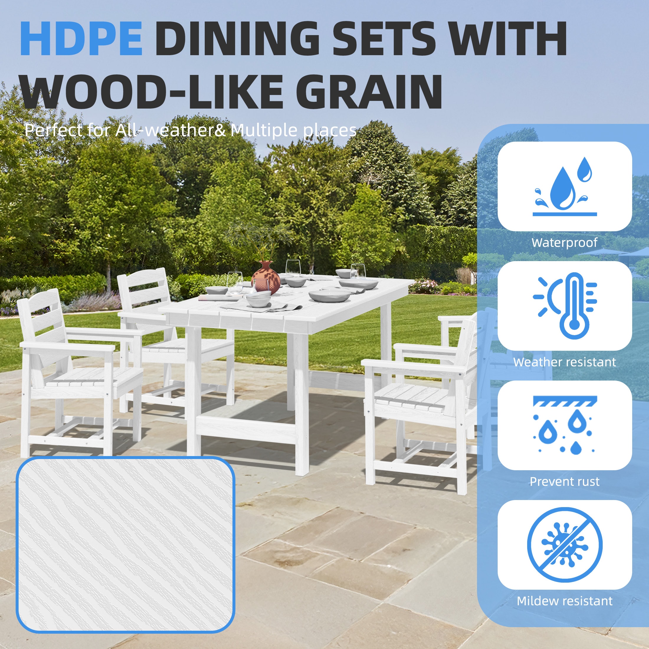 JEAREY PESFJJK-02-GK Patio-Dining-Sets - View #6