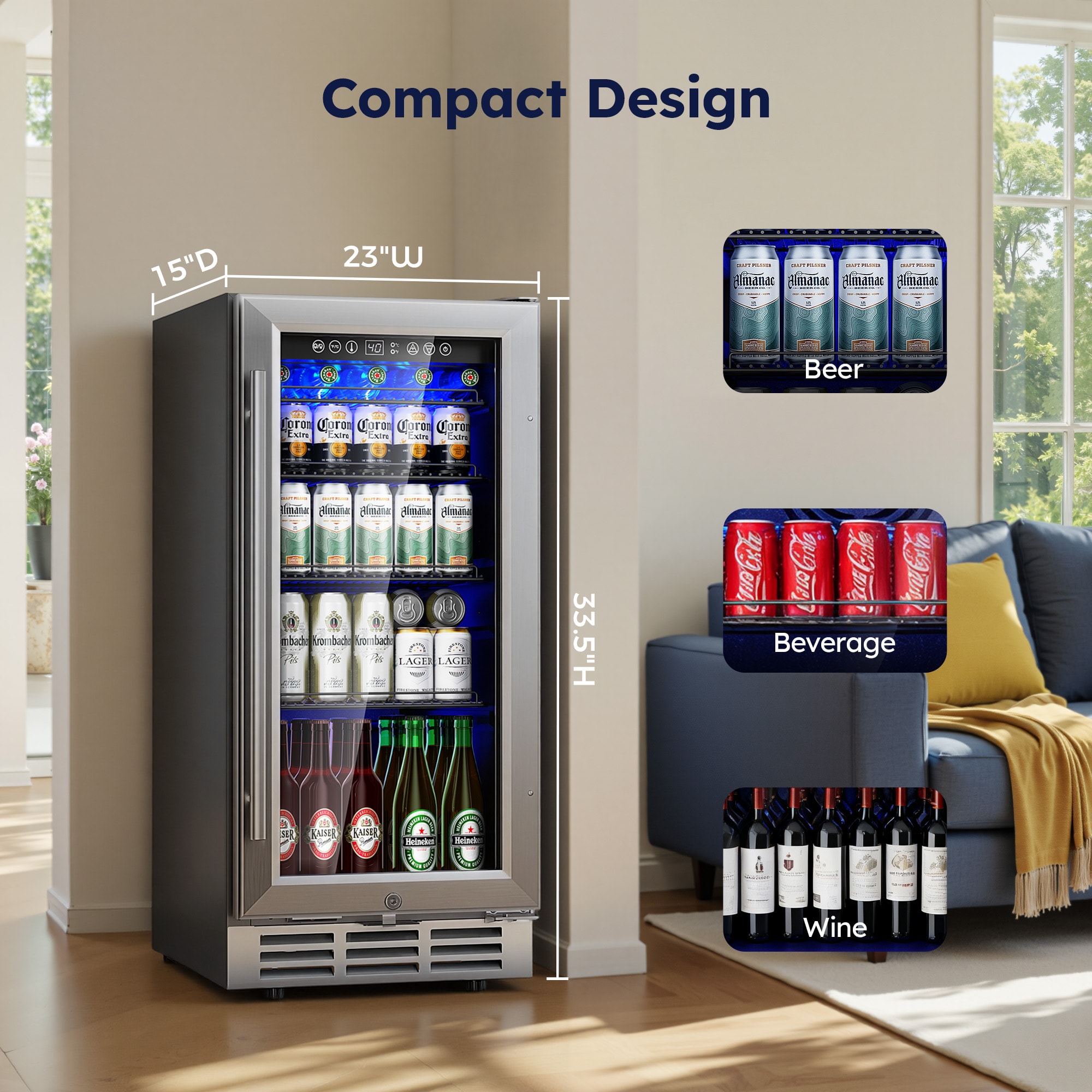 SIMZLIFE BR002-126SI Beverage-Dispensers - View #9