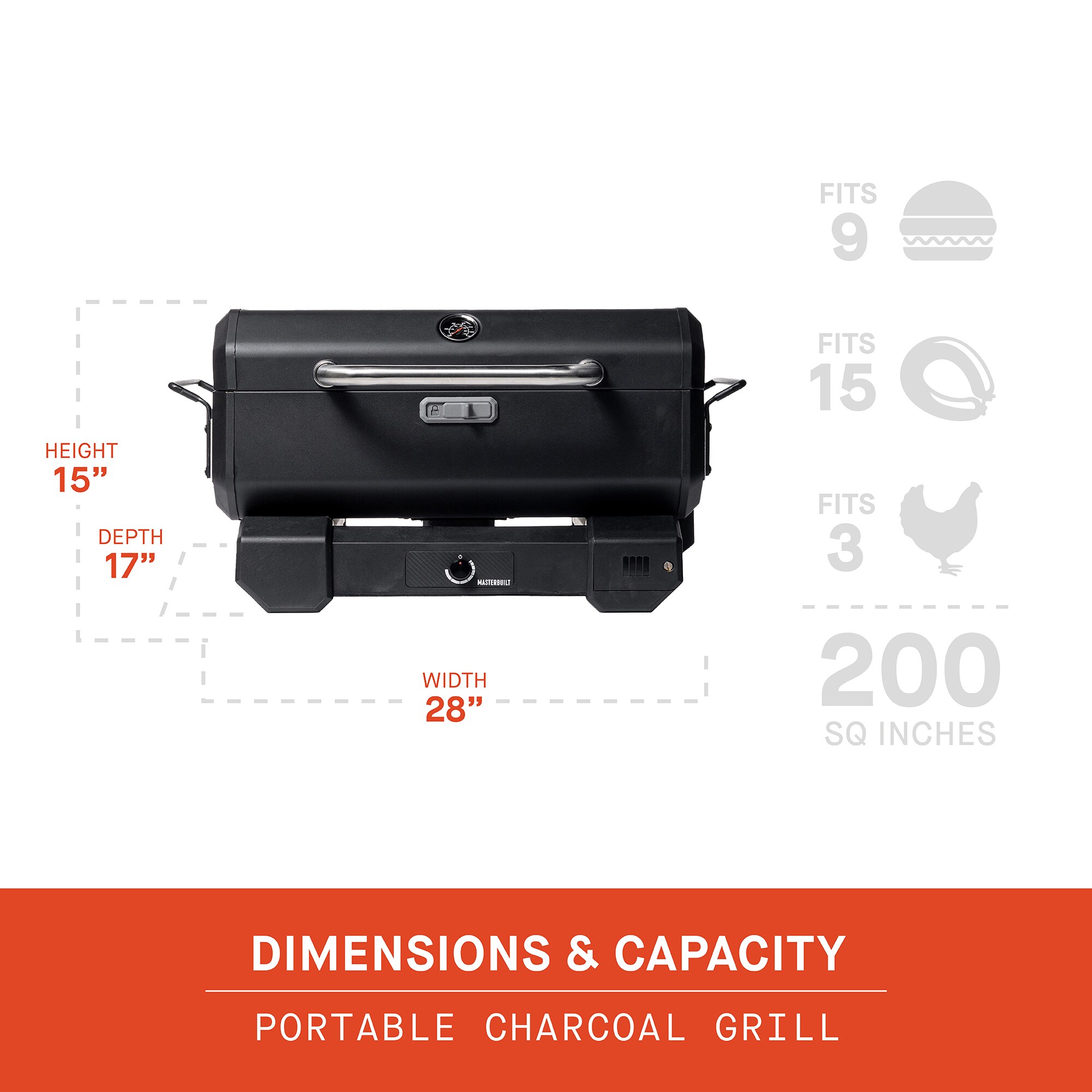 Masterbuilt MB20040522 Tabletop-Grills - View #10