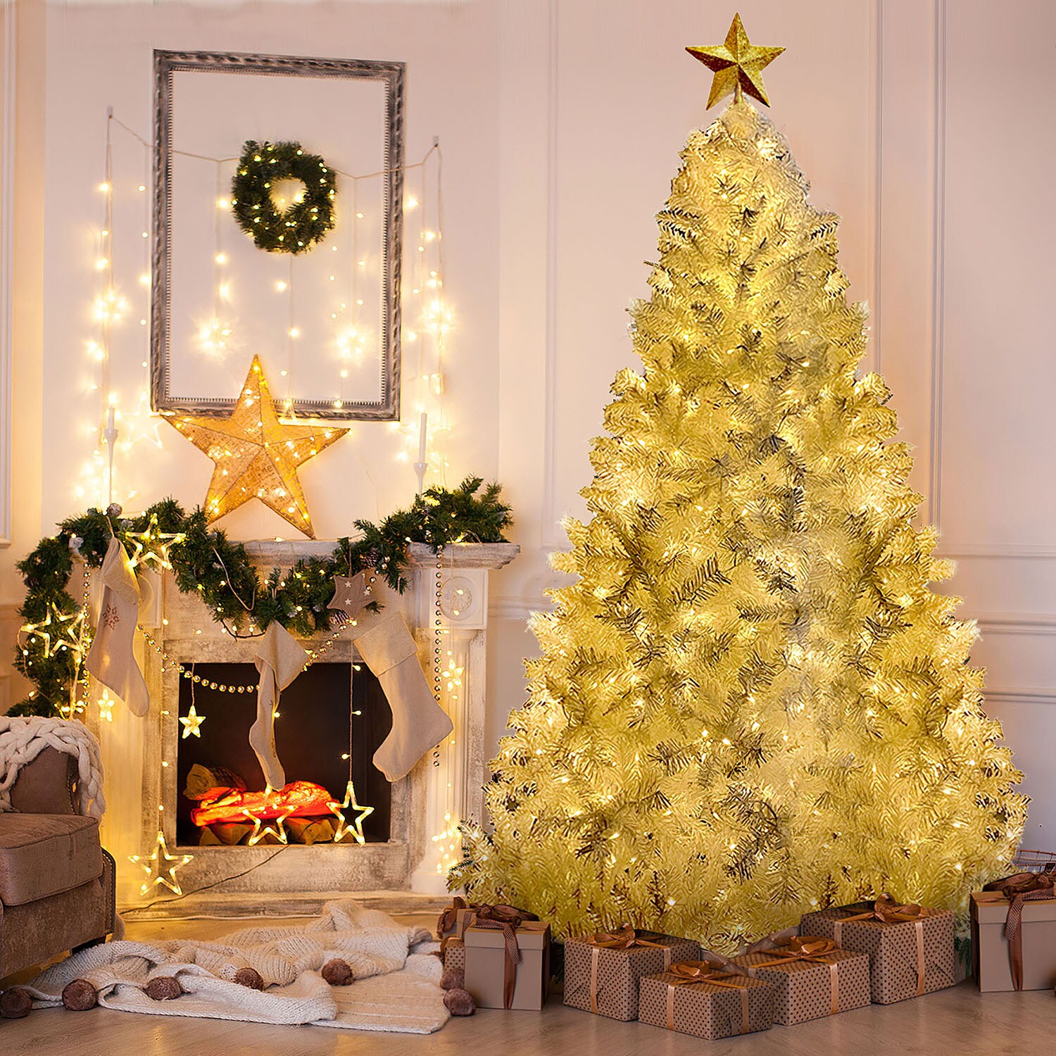 SINOFURN SYA380092GN Artificial-Christmas-Trees - View #5