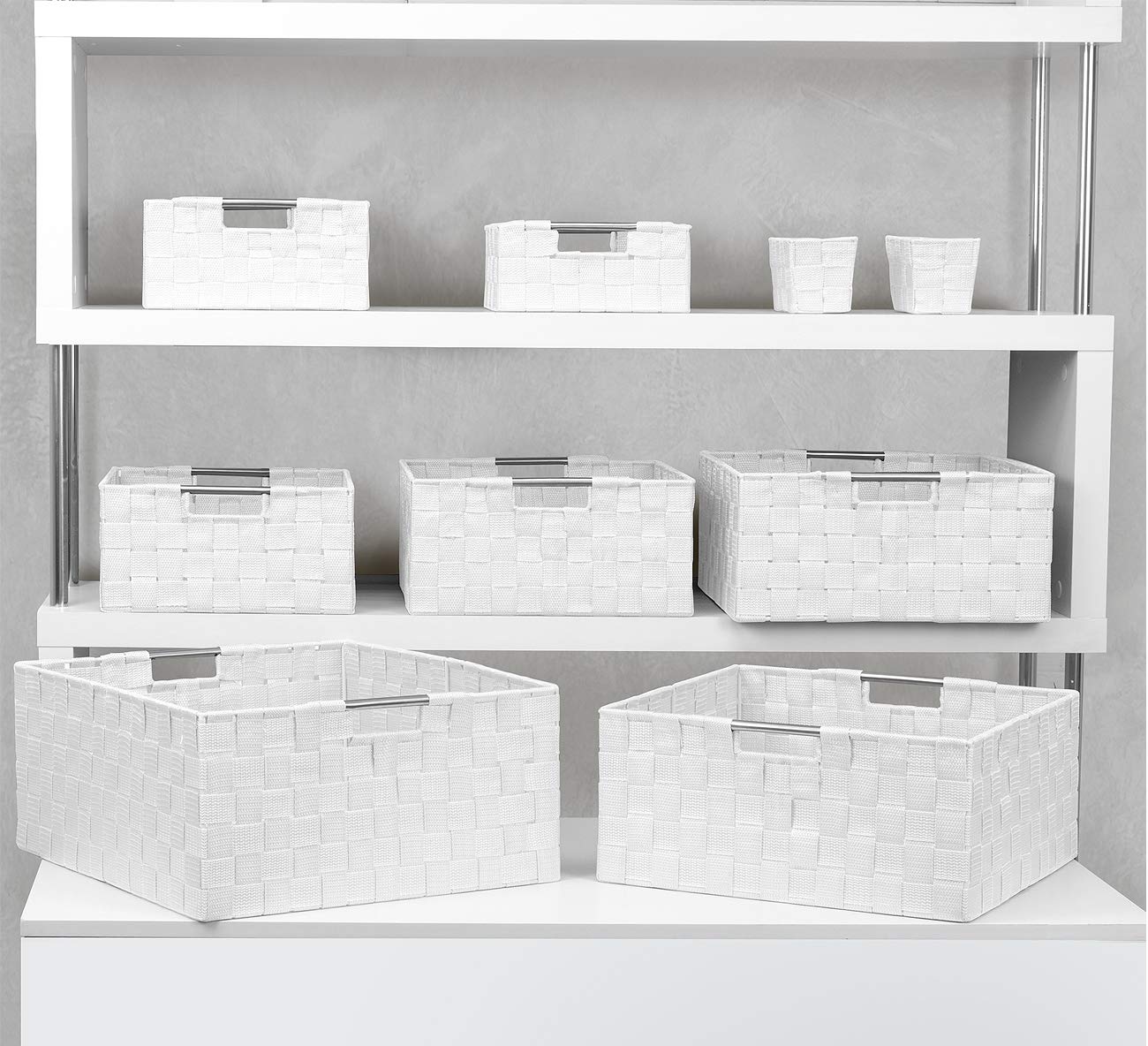 SORBUS WEV9-WH Bins-Baskets - View #4