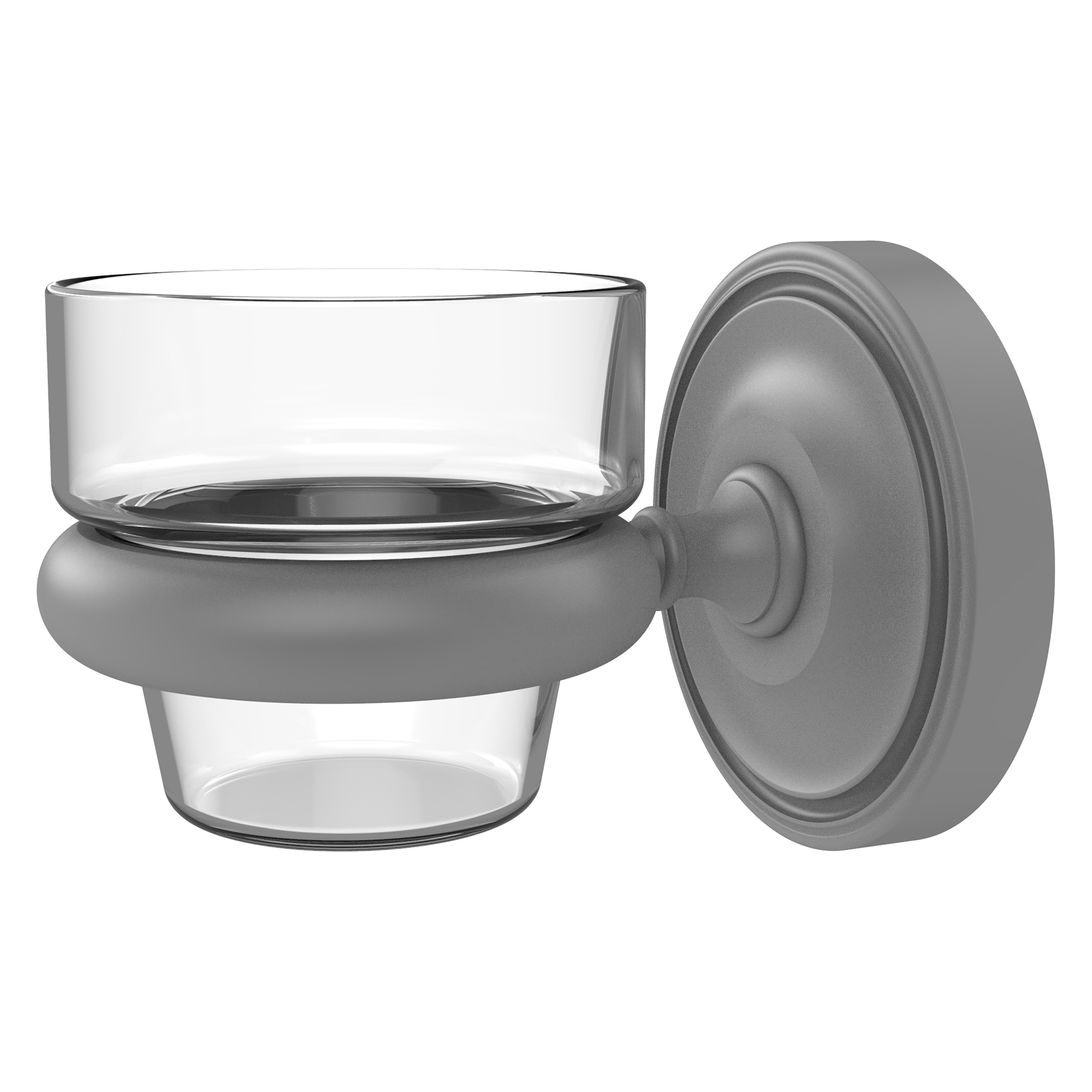 Allied Brass PR-64-GYM 2 -Piece Prestige Regal Matte Gray Decorative Bathroom Hardware Set Included
