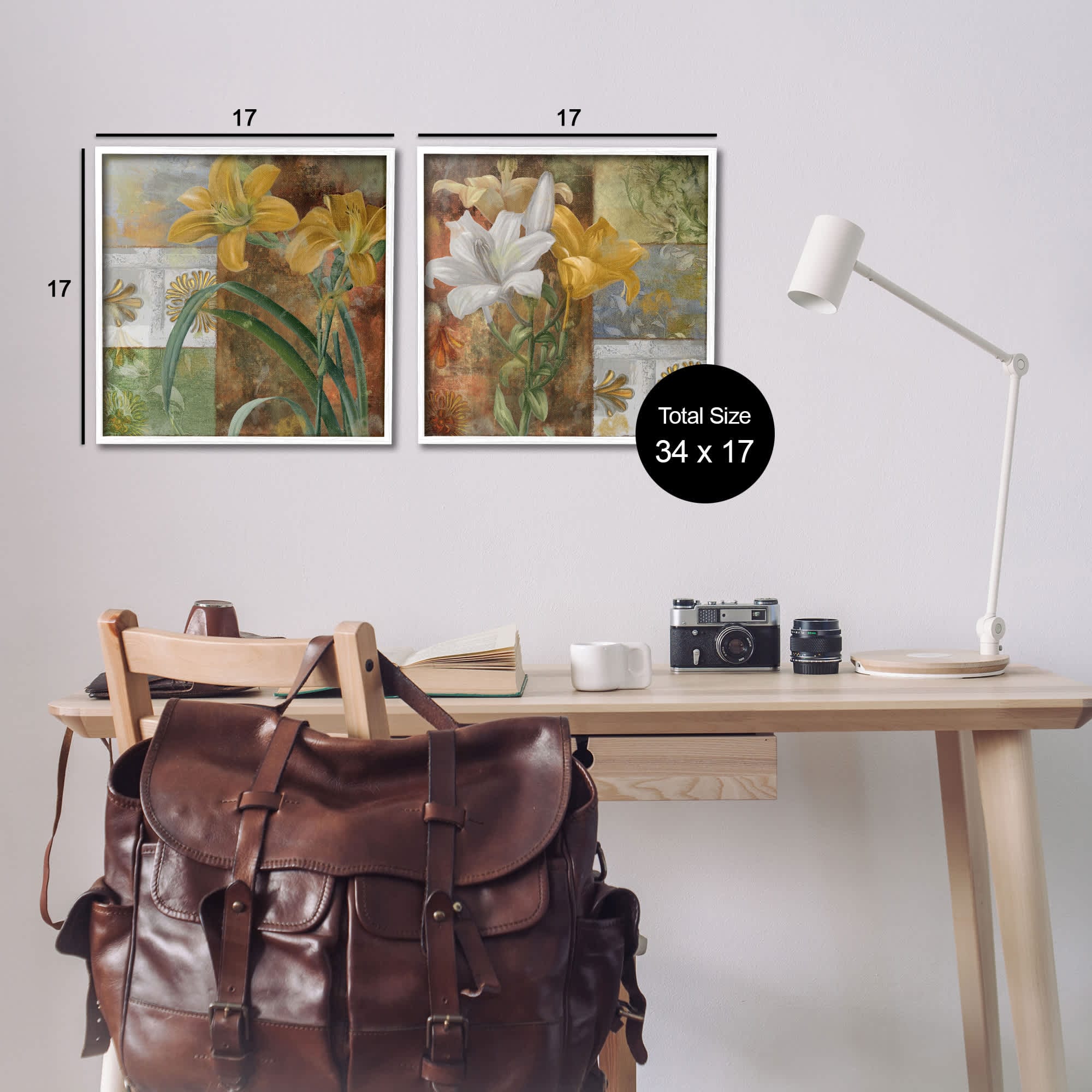 Stupell Industries B2-809-WFR-2PC-17X17 Wall-Art - View #2