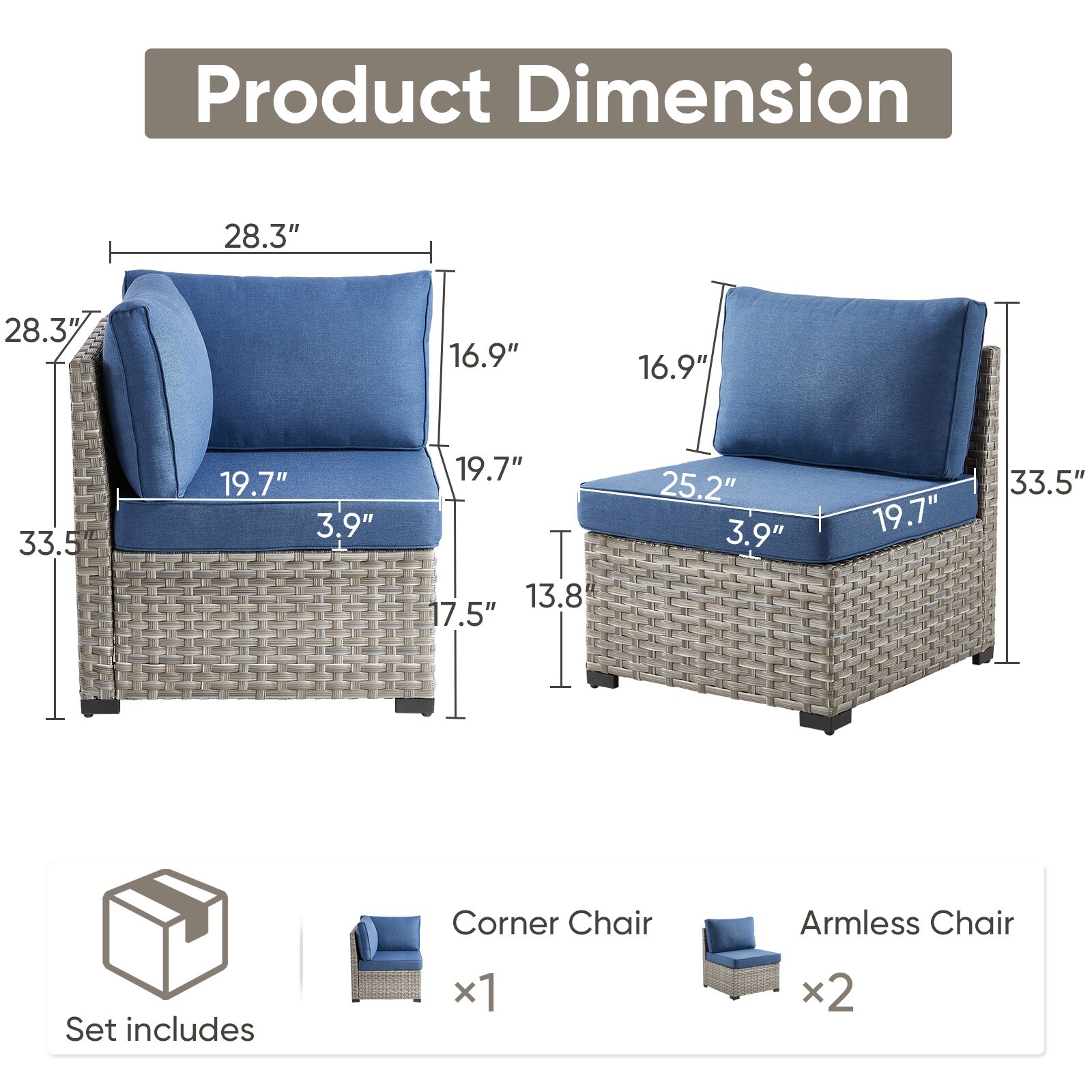 Rilyson FSGDGW180ZJ-1 Patio-Sofas-Daybeds - View #10