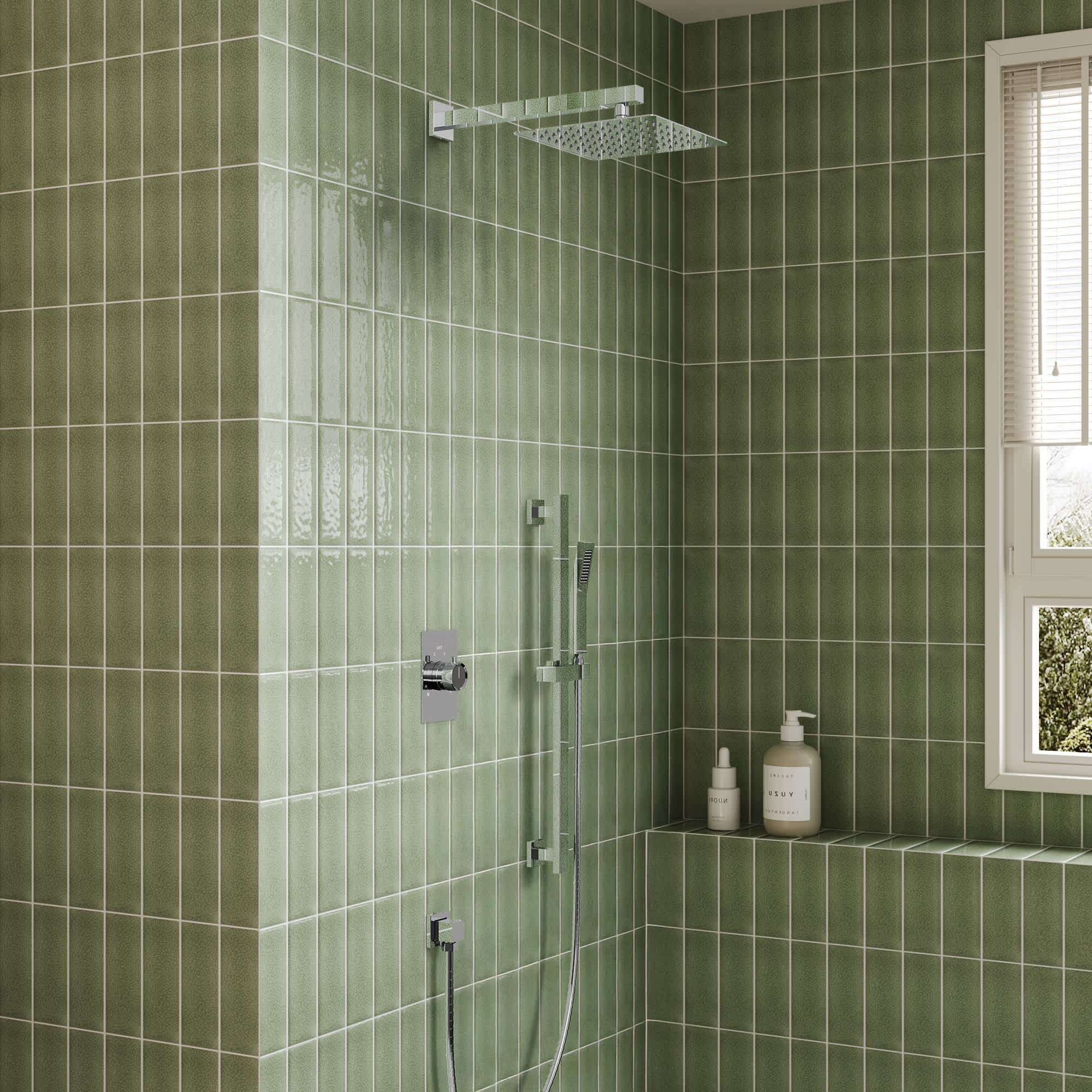 EVERSTEIN SFS-1036-CH10 Showerhead-Bar-Panels - View #14