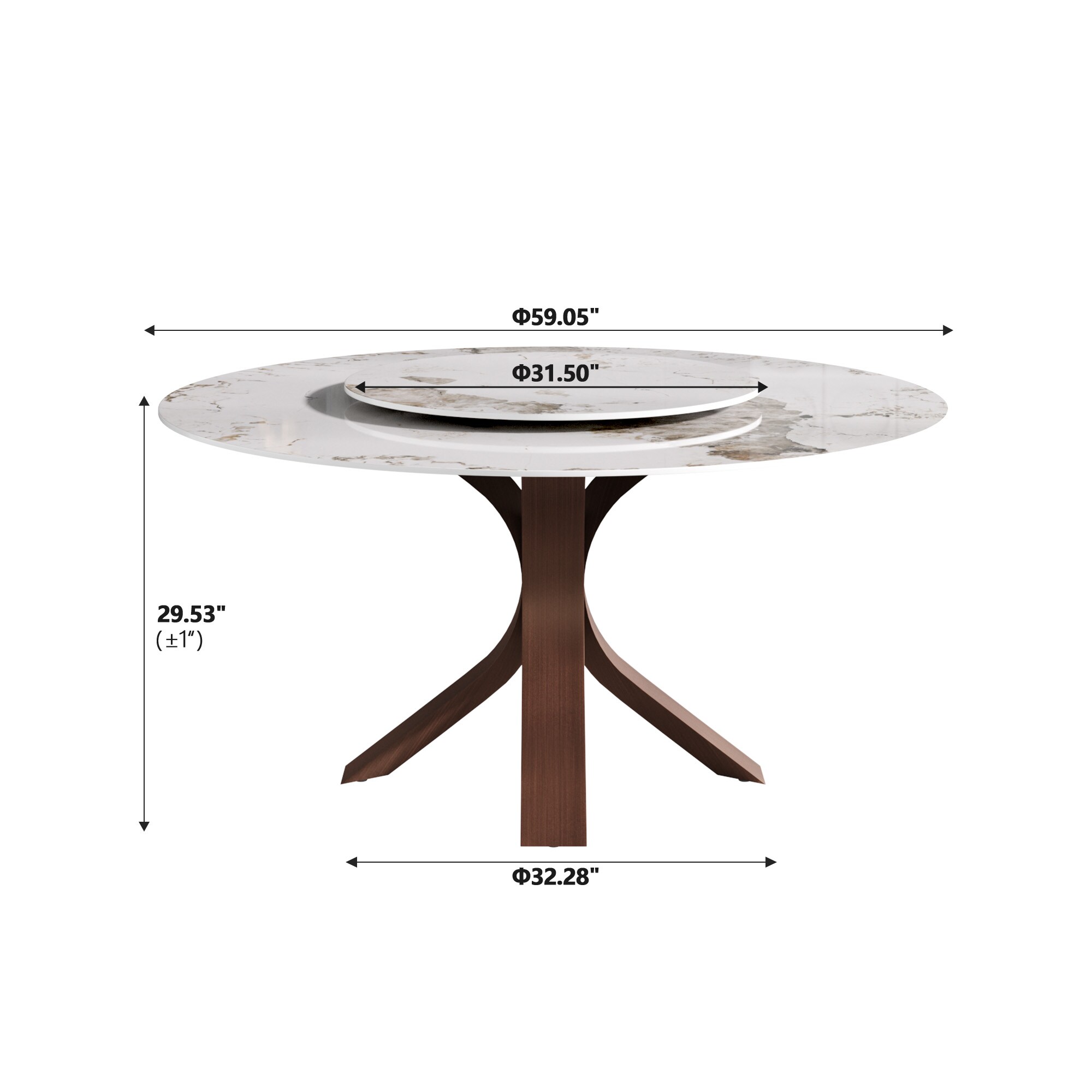 BuotiqHom DH-B-150P80-2R Dining-Tables - View #3