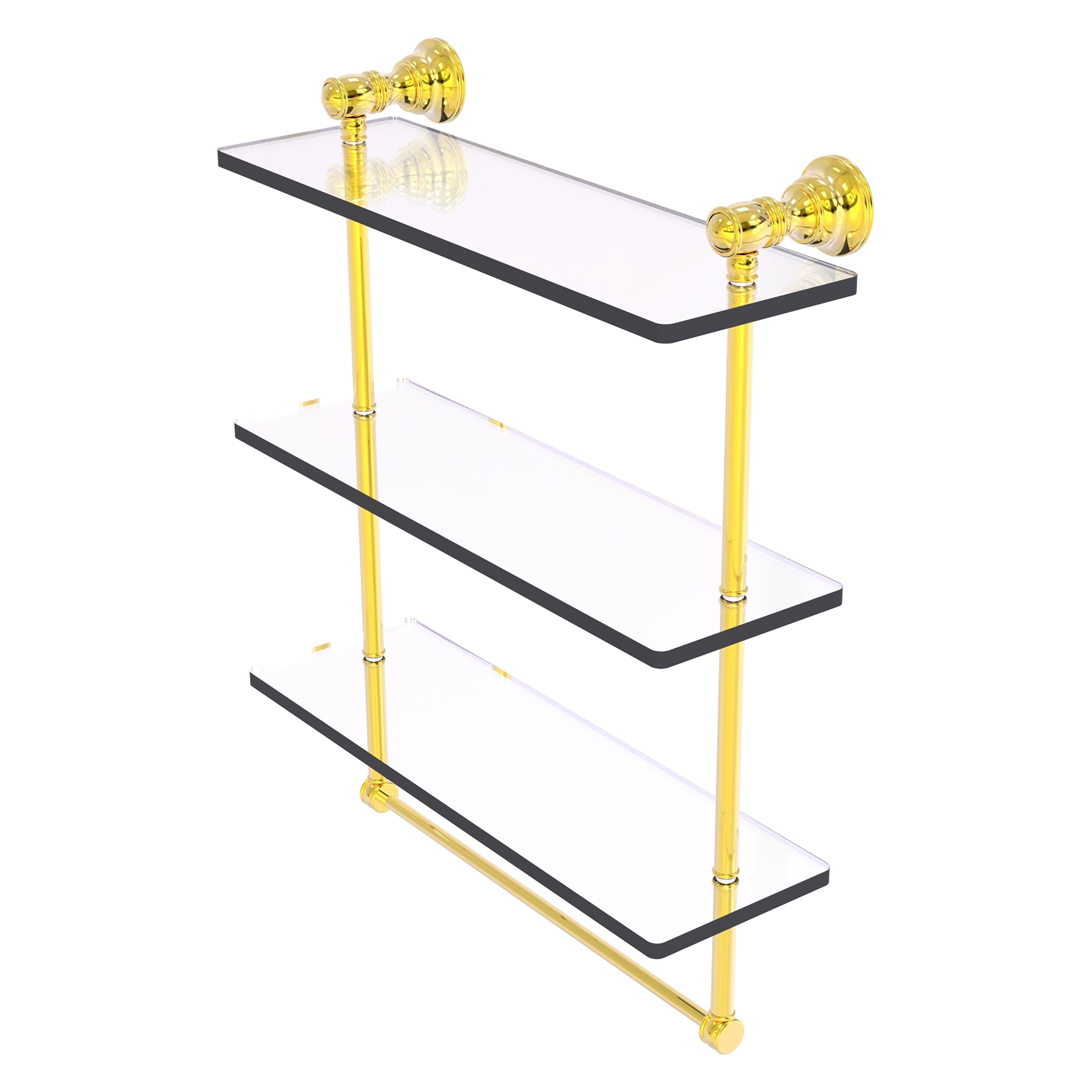 StilHaus STH-SM04-16 Smart Gold Bathroom Shelf