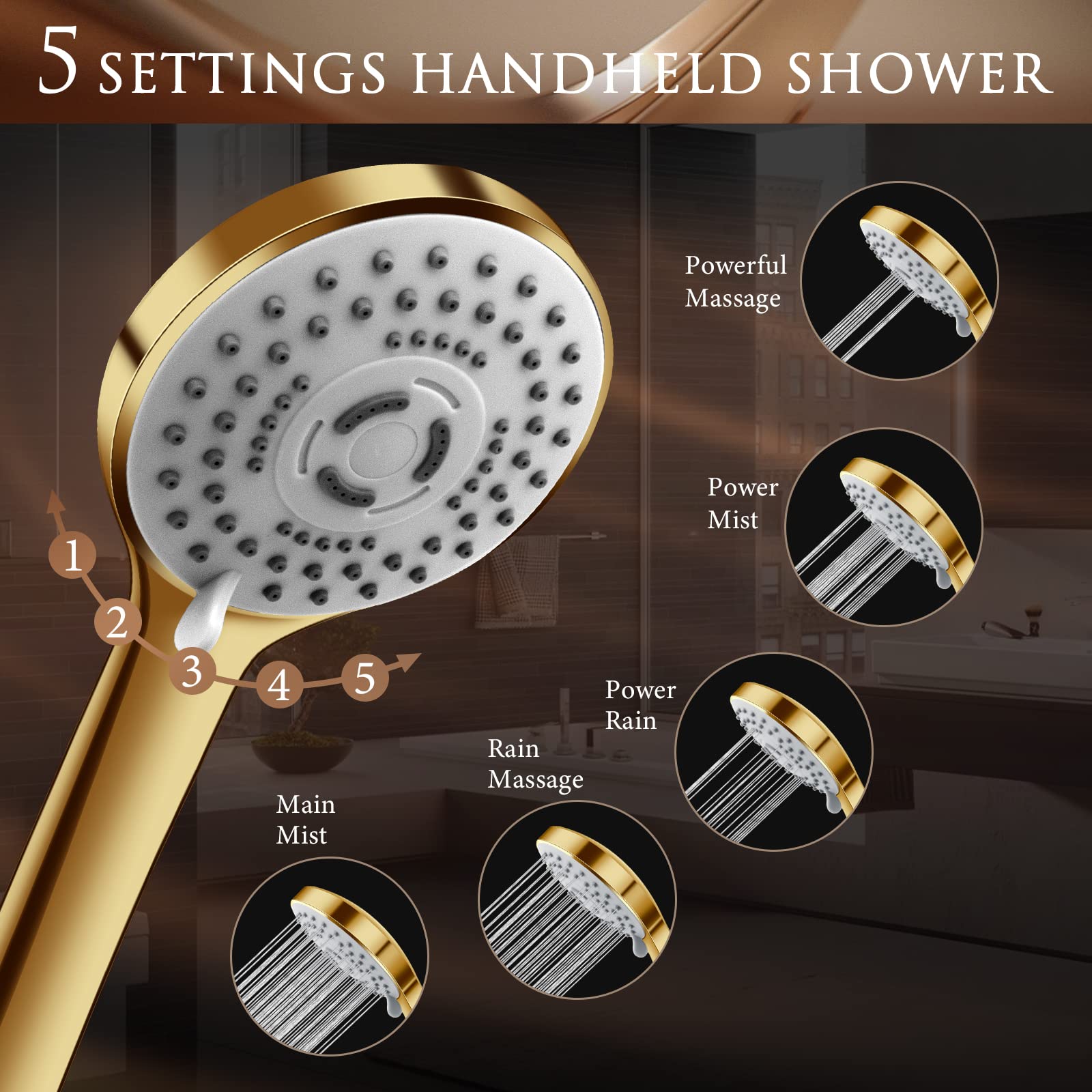 Lovav 5749848446025 Fixed-Showerhead - View #4