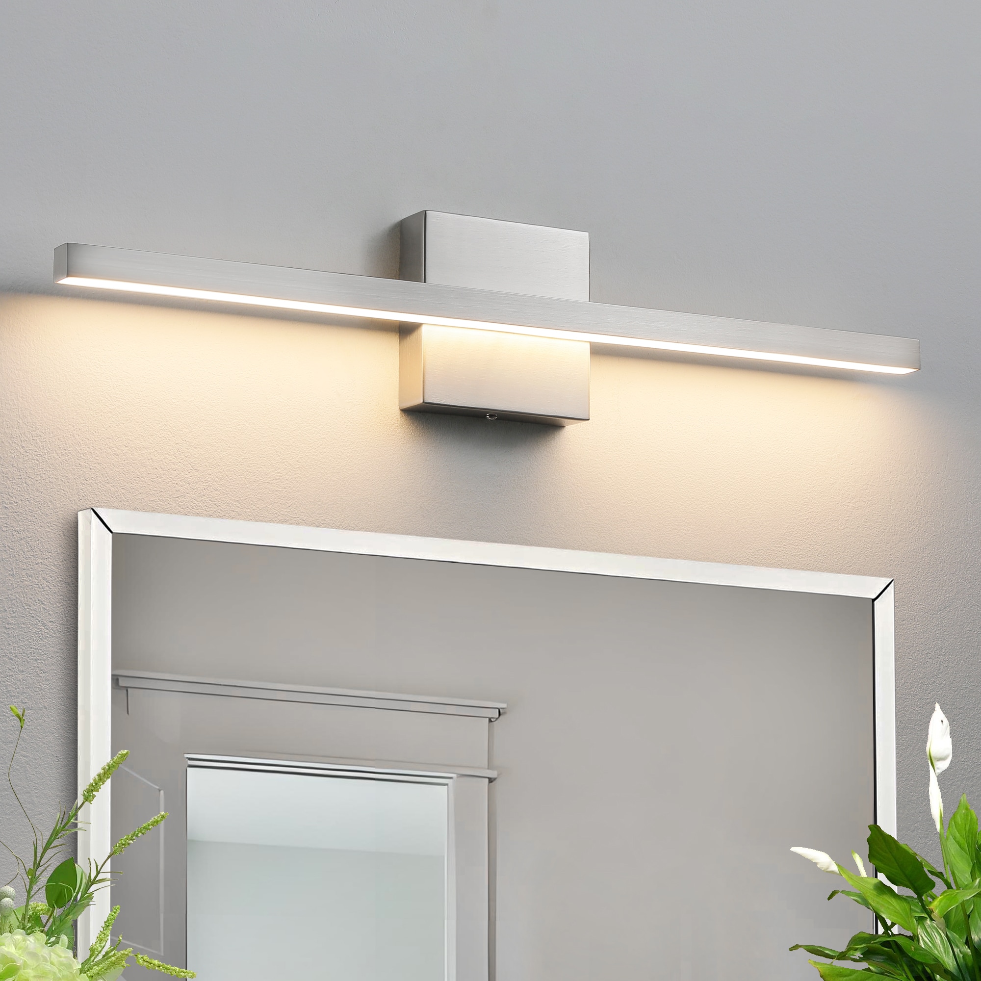 KAISITE 8081WL-24SN-US Dimmable LED Bath Bar - Modern Bathroom Light Fixture