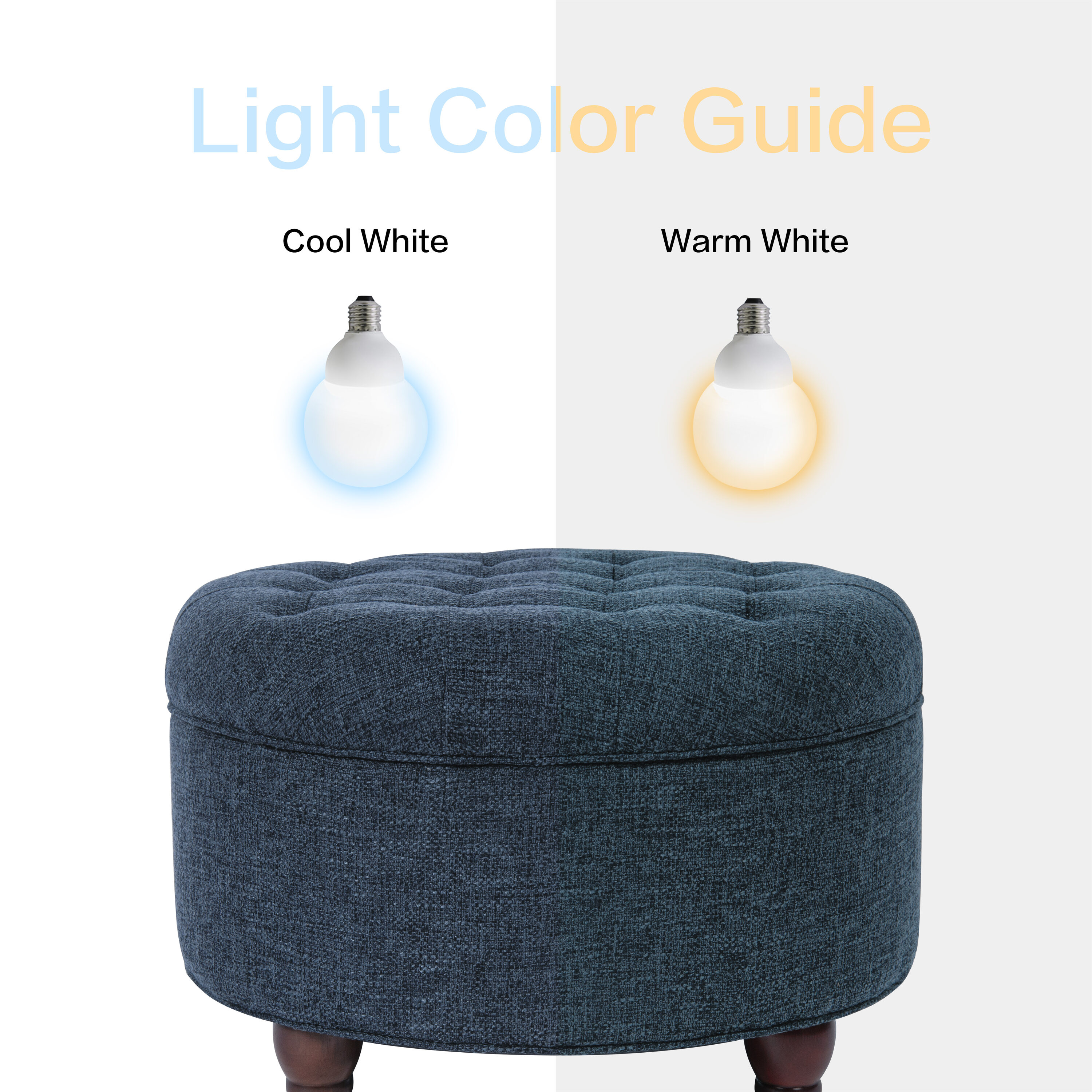 HomePop N8264-F2110 Indoor-Ottomans - View #9