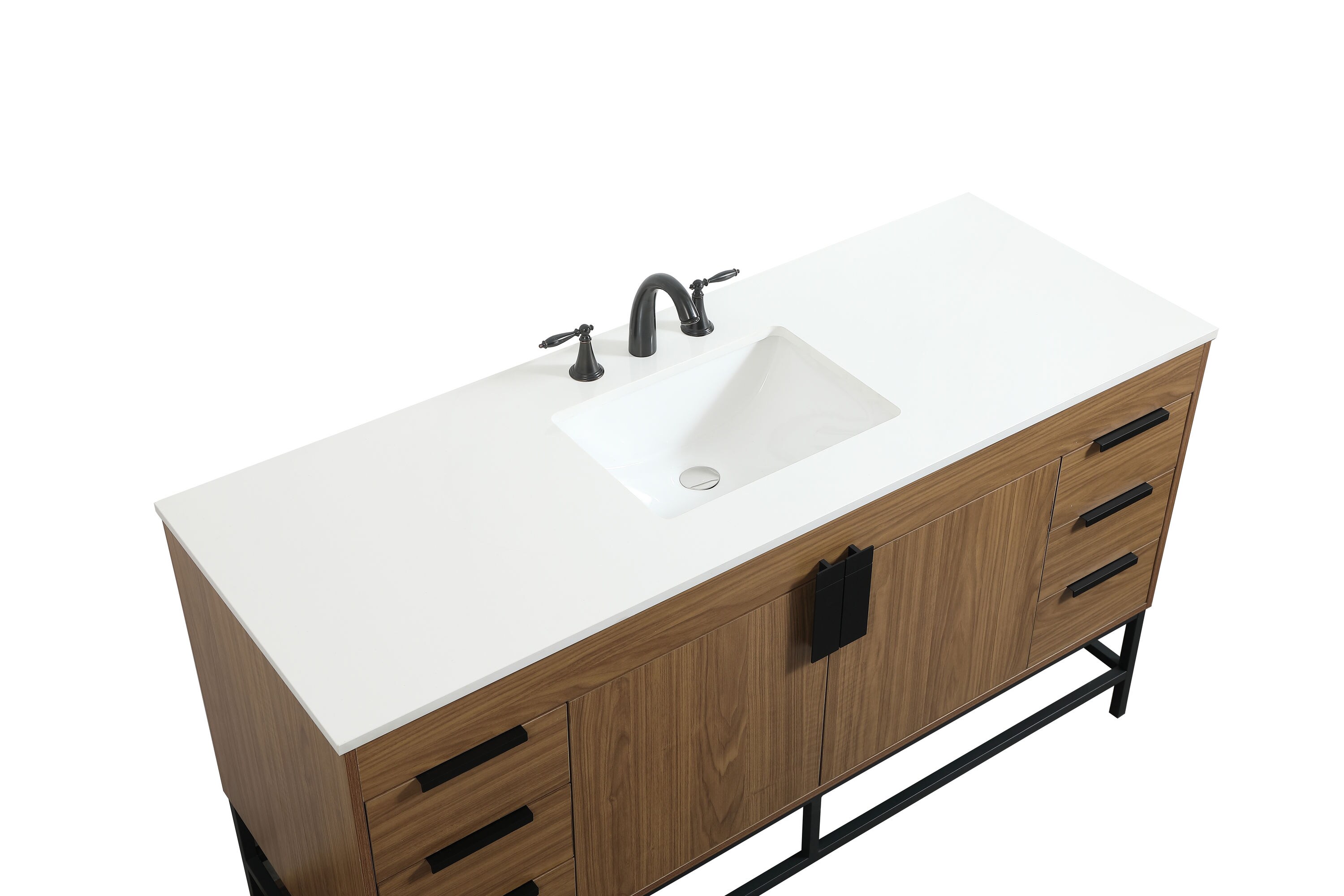 Elegant Decor HF146580WB Bath-Vanity-Combo - View #11