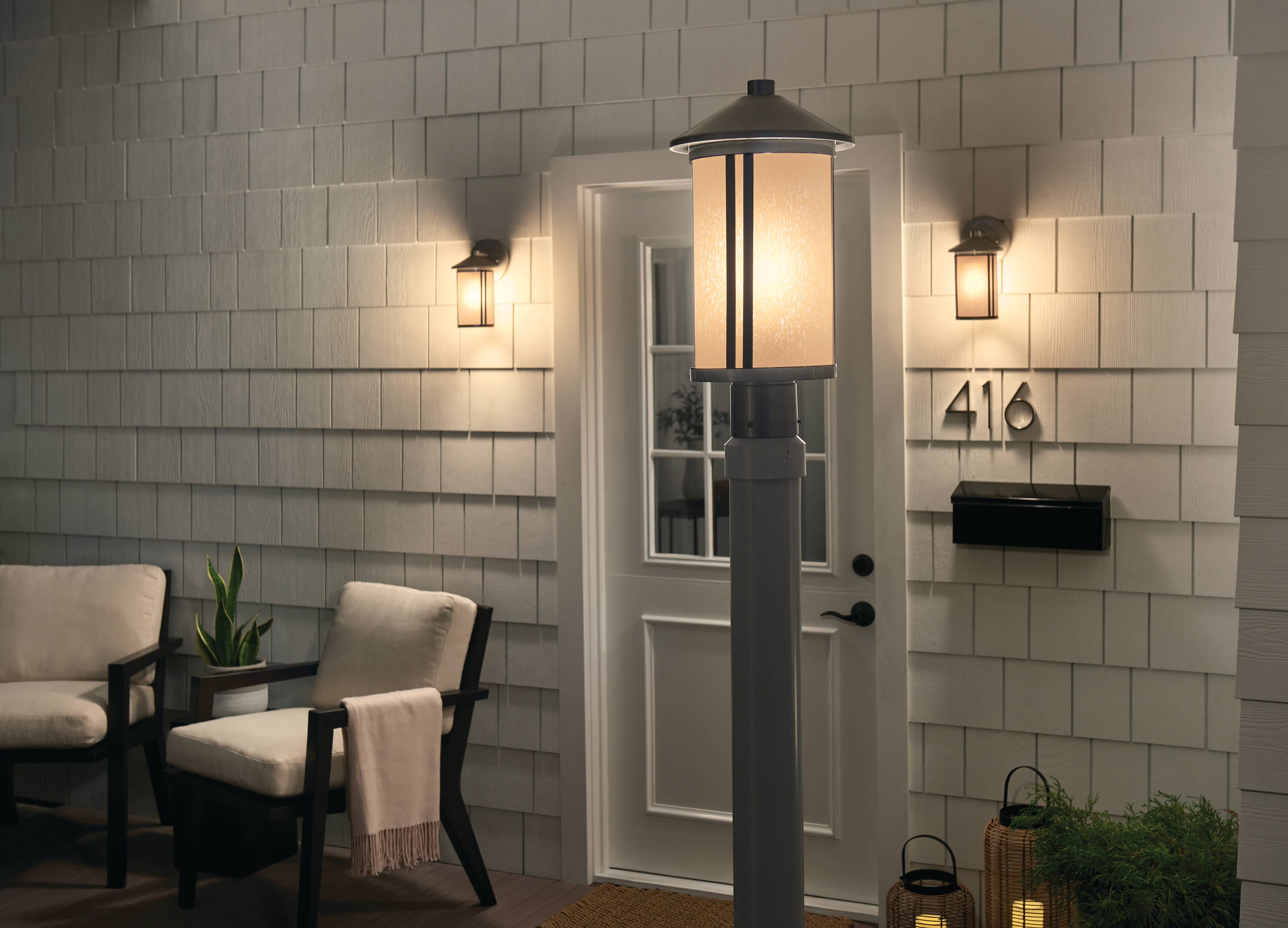 Kichler 59101BA Post-Lights - View #6