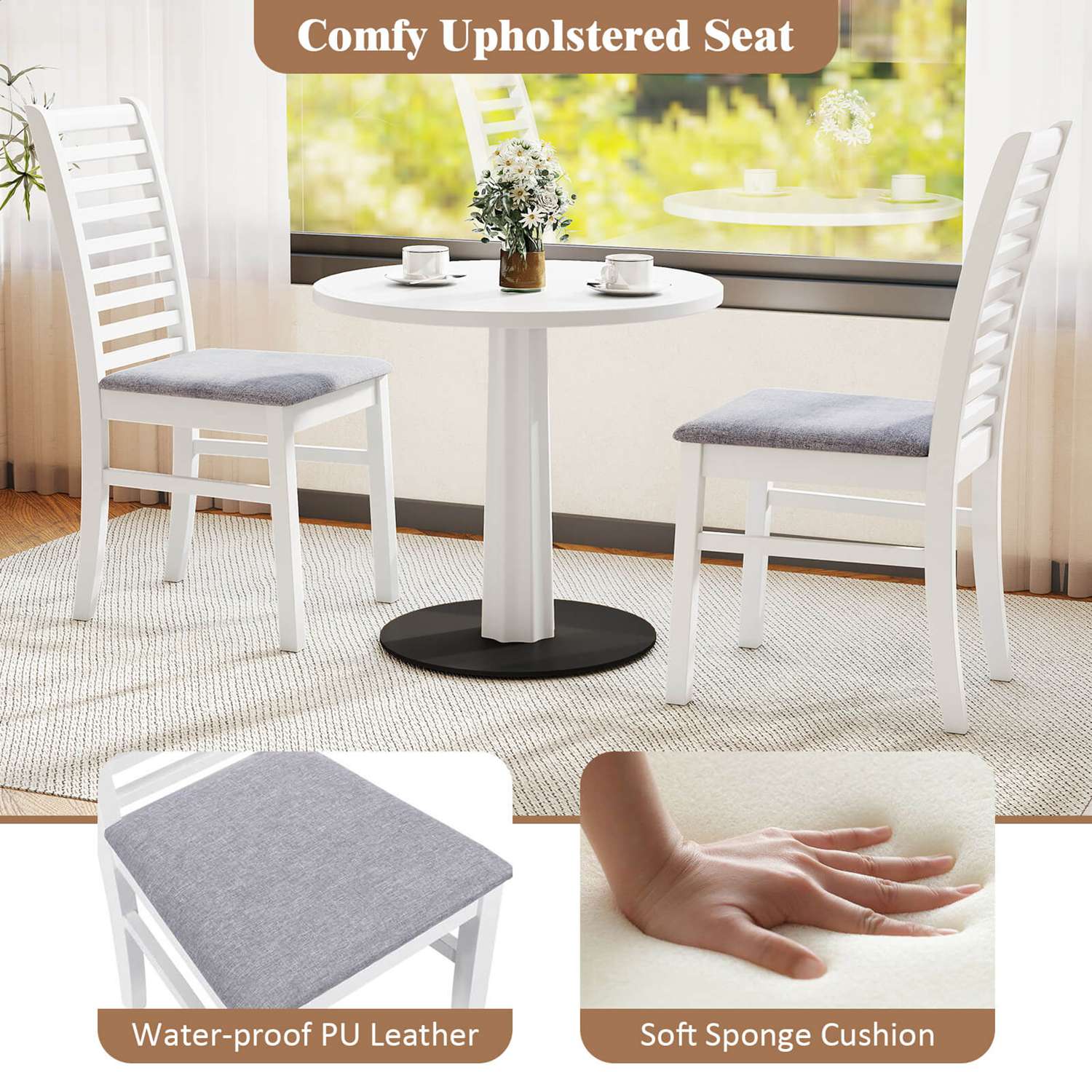 Costway CSHY001709 Dining-Chairs - View #8