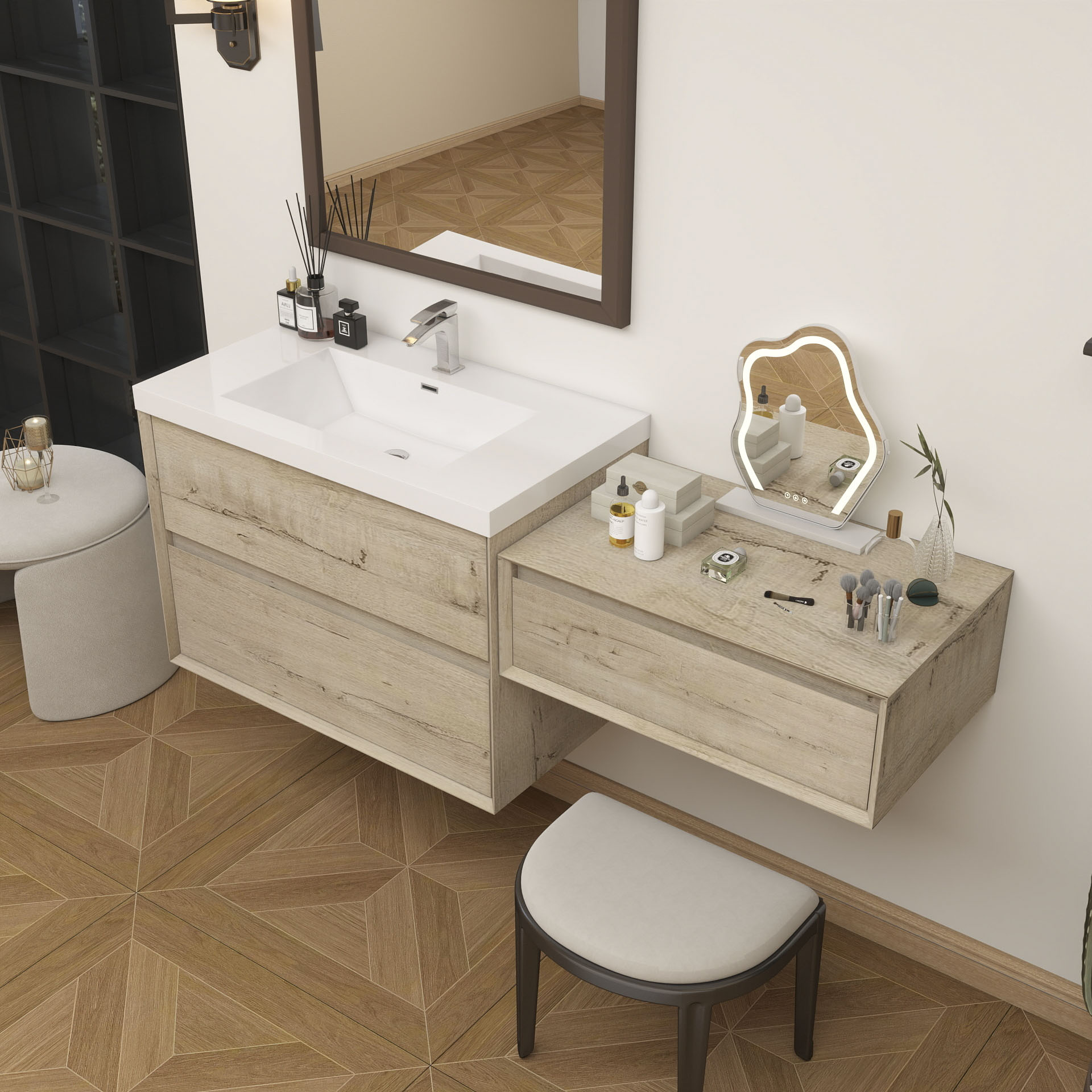 BV Better Vanity SLIM17-36+30-WO Bath-Vanity-Combo - View #6