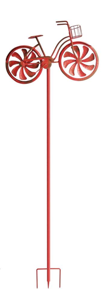 Global Outdoors 88-56726 Red Steel Wind Spinner