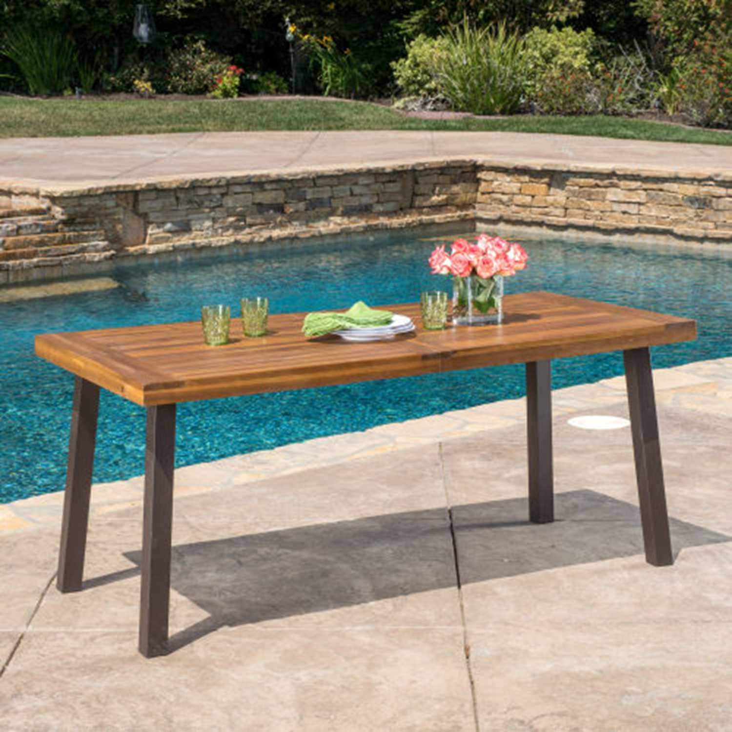 Zeus & Ruta BL02PA-18 Dining Table Rectangle Dining Table 32.25-in W x 69-in L