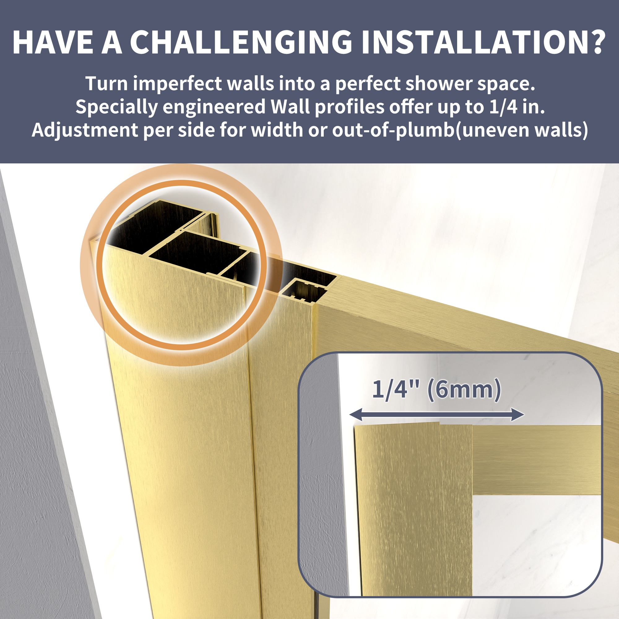 AAZJ BG-BL-6036-M Shower-Doors - View #13