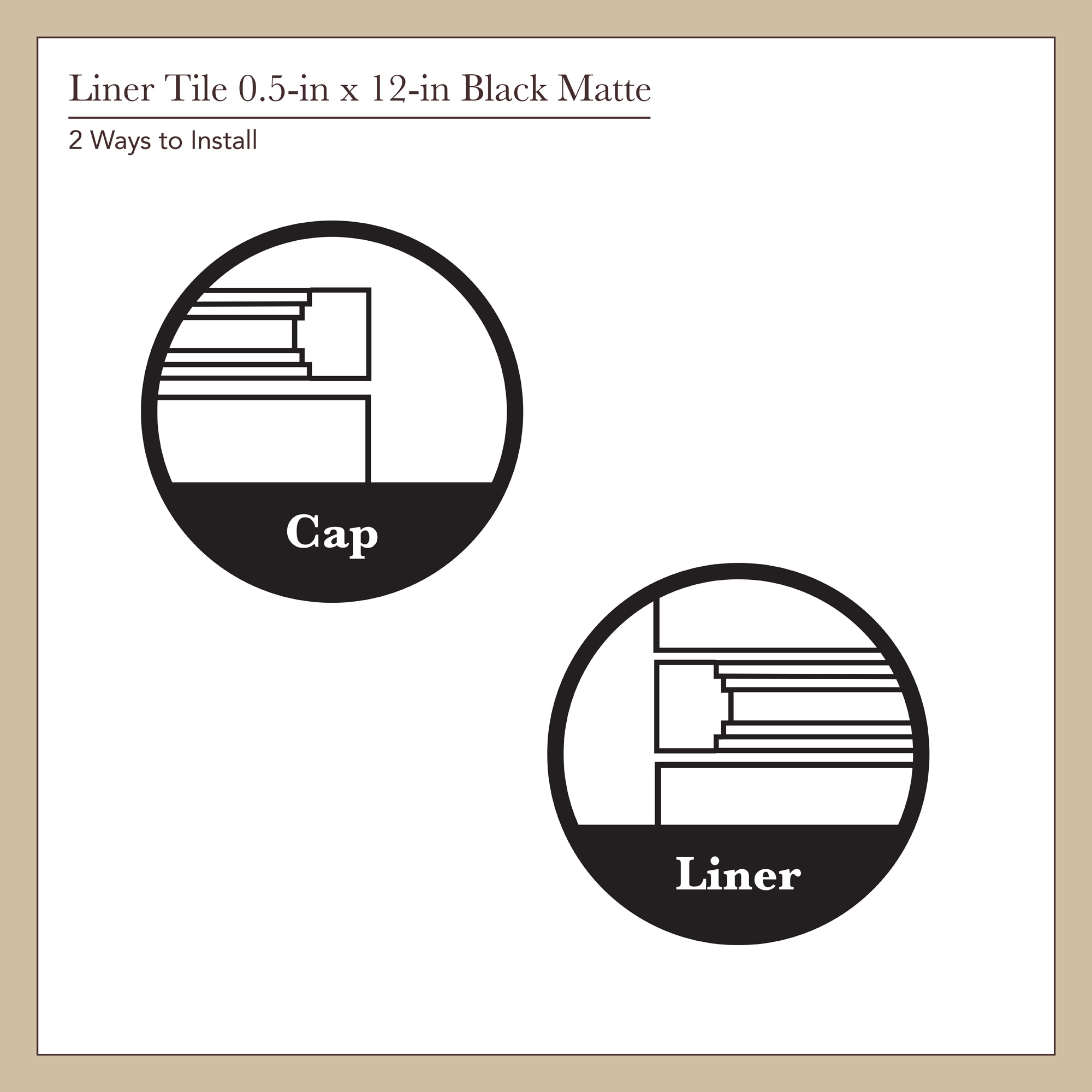 allen + roth SL86429L Wall-Trim-Accent-Tile - View #5