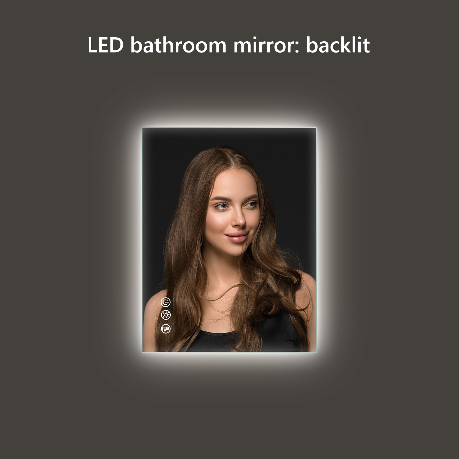 FurniFusion MA042430TD-OL Framed-Bath-Mirrors - View #4