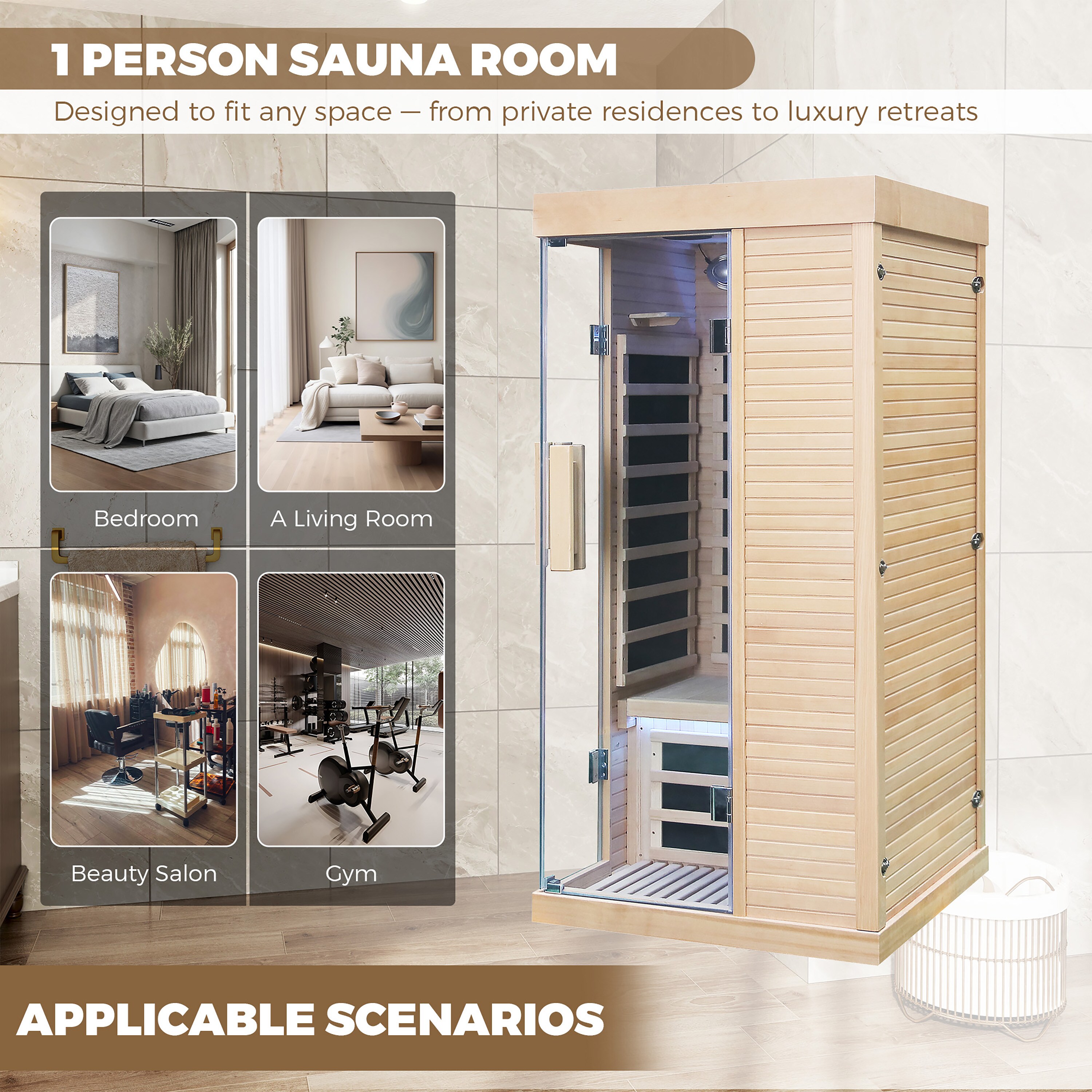 CASAINC CA-HS-50027 Indoor-Saunas - View #9