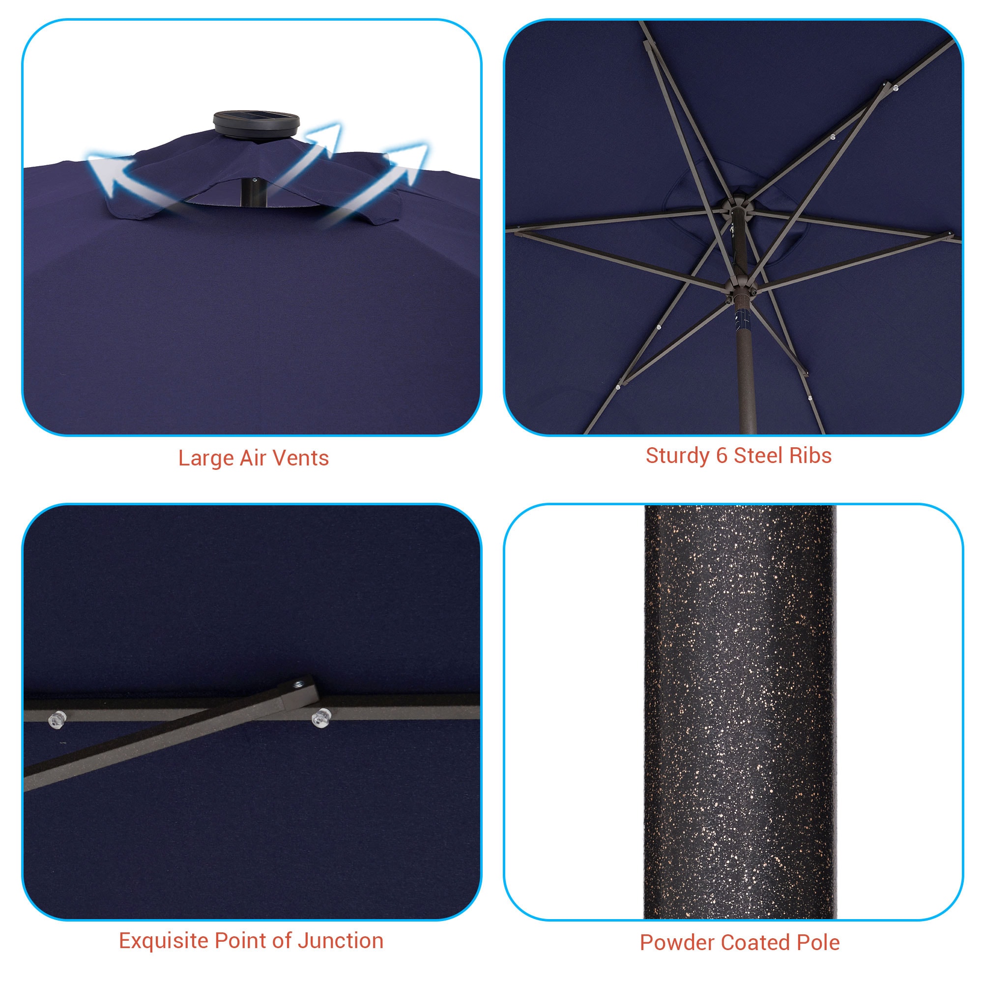 ACEGOSES LW-RLED16NY Umbrellas-2 - View #3