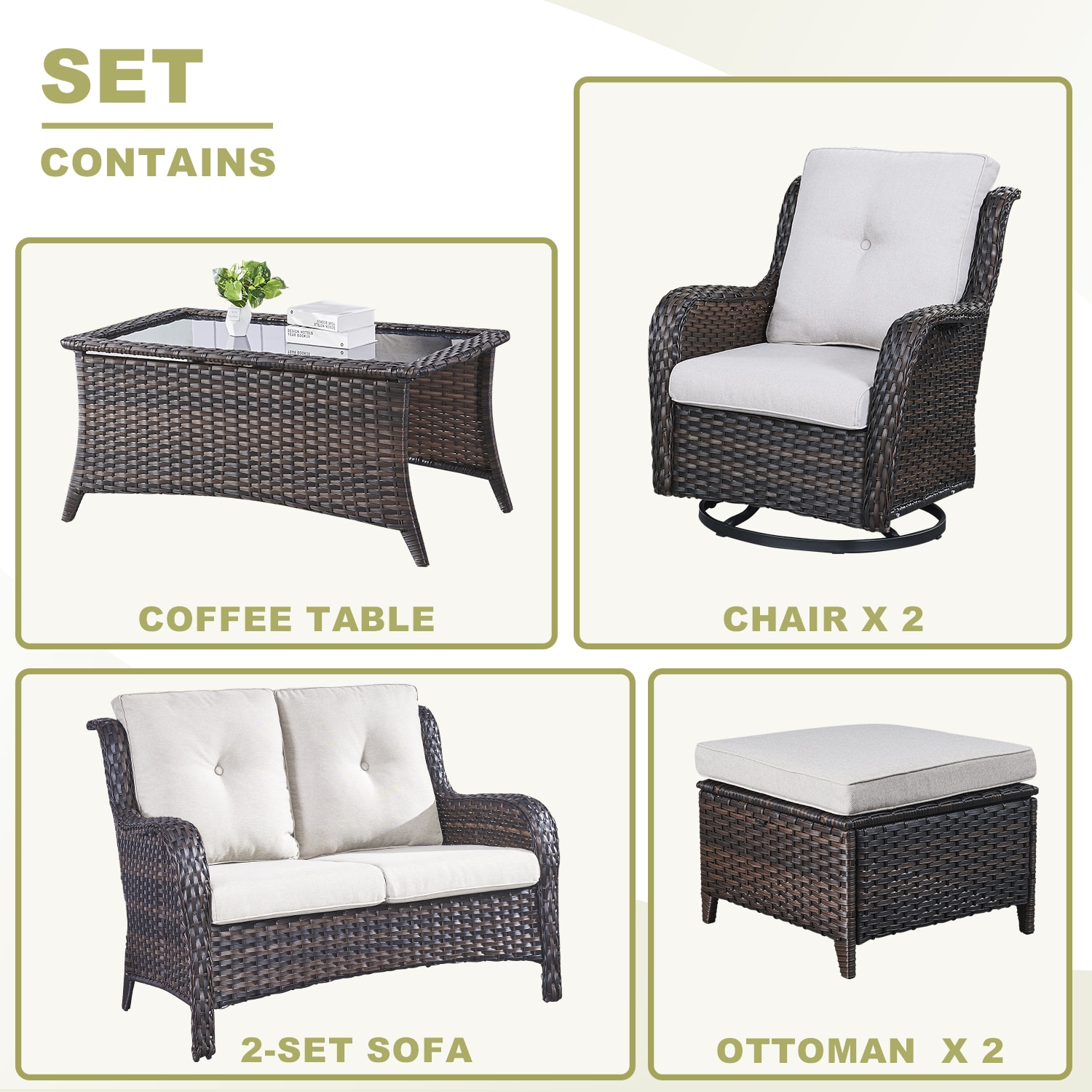 Rilyson FS038018023014-2 Patio-Conversation-Sets - View #3