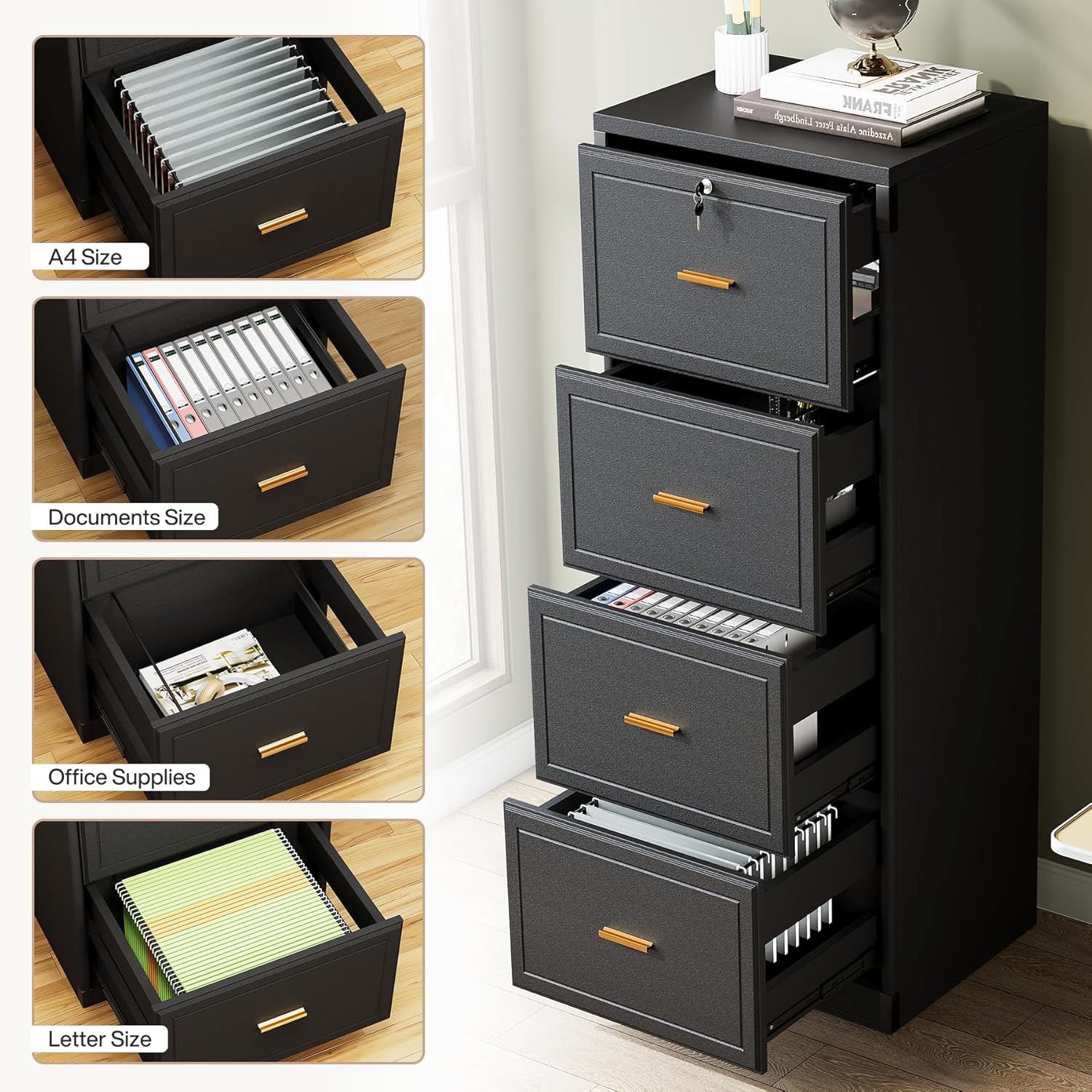 Tribesigns LWOYJL-YS0357 Filing-Cabinets - View #4