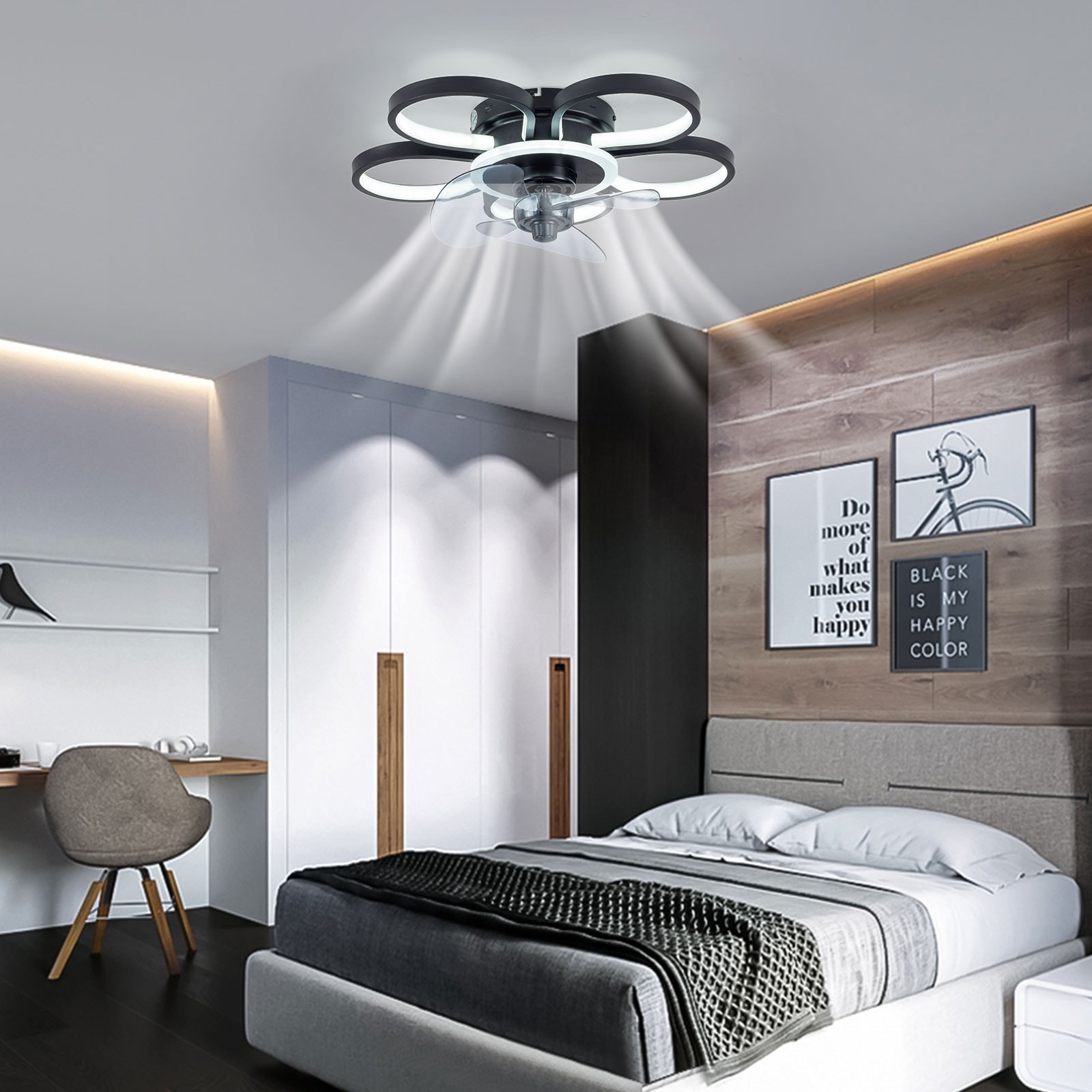Oukaning HG-HCXLST-6388-US Ceiling-Fans - View #2
