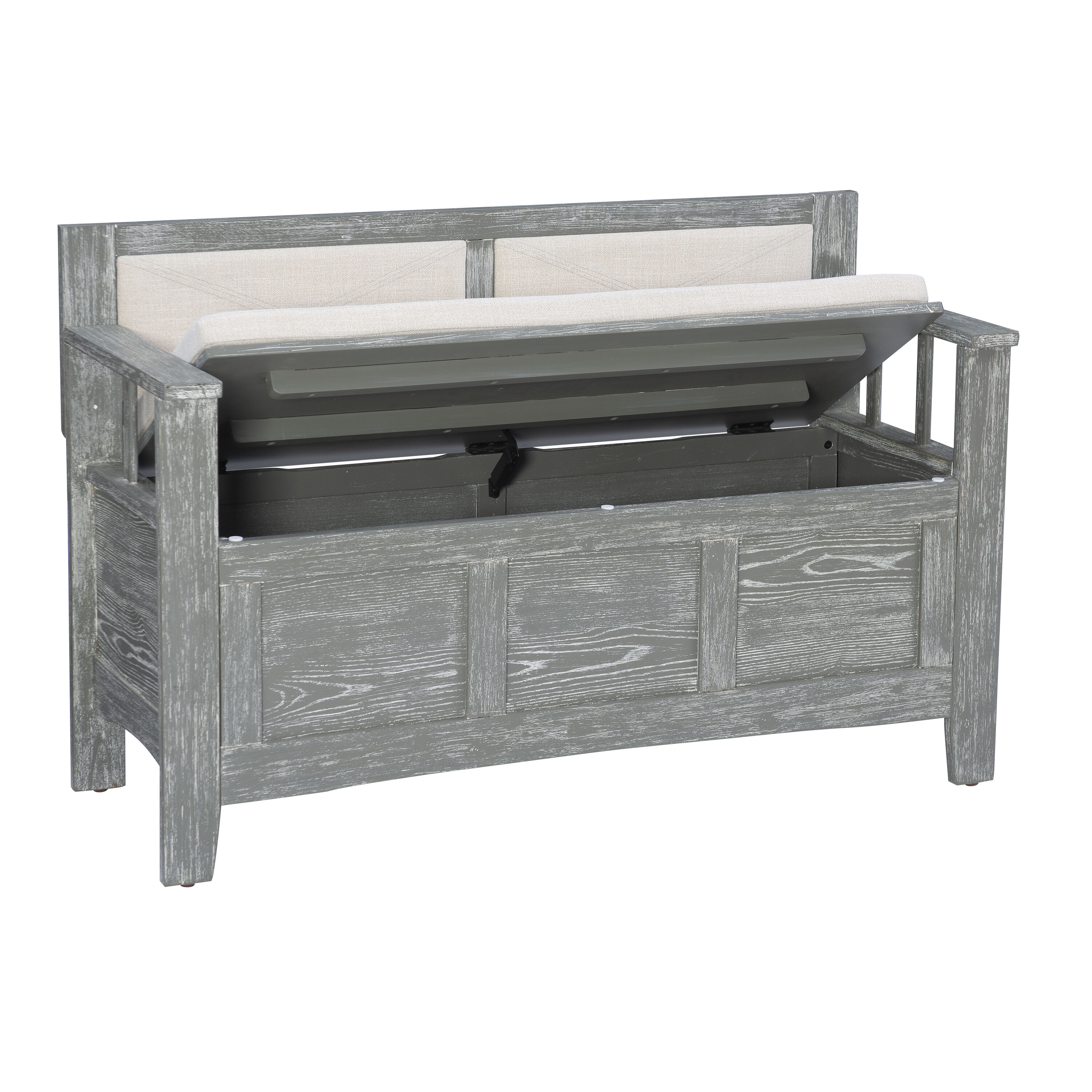 Linon LOWES2148 bench - View #3