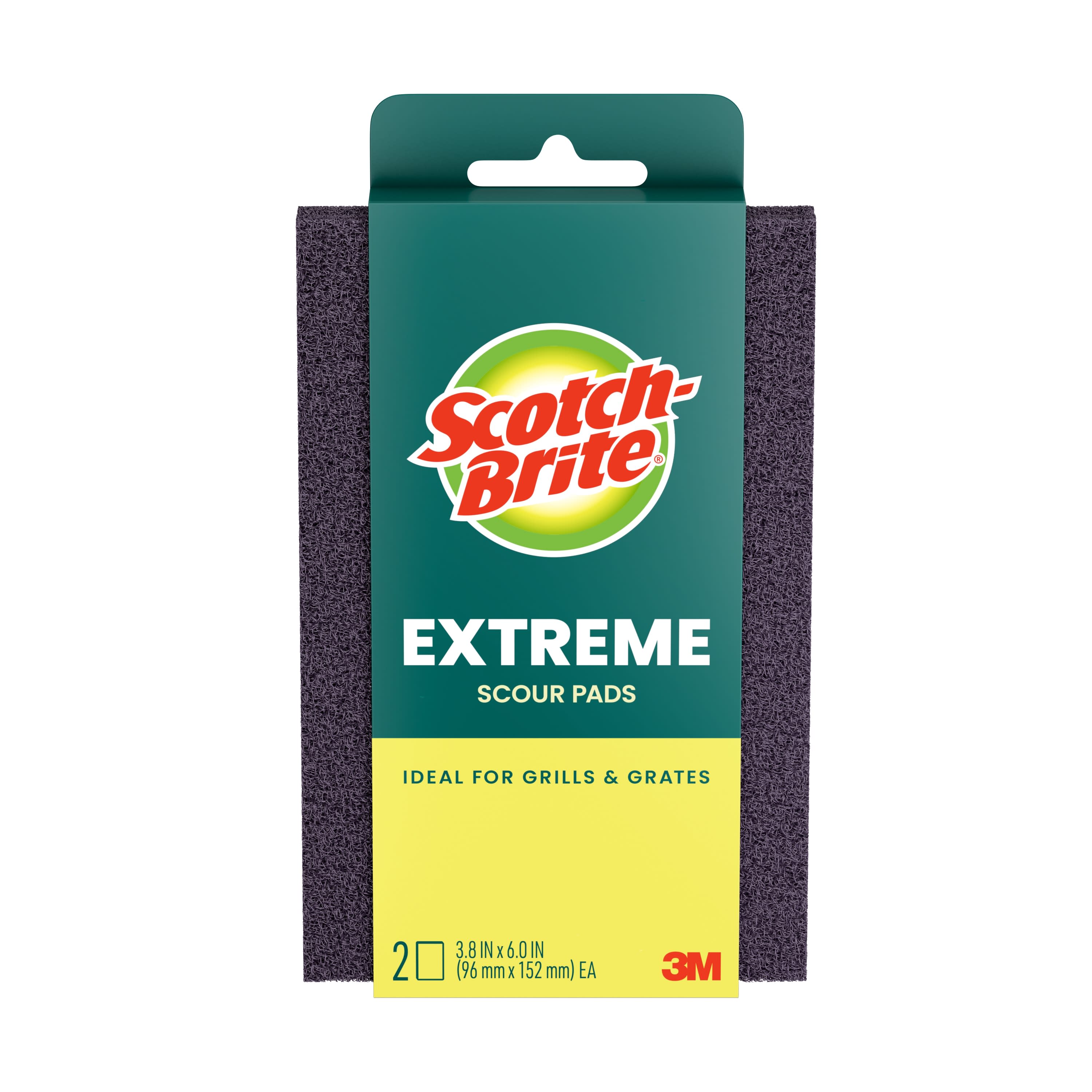 Scotch-Brite Extreme Scrub Poly fiber Scouring pad 2 -Pack