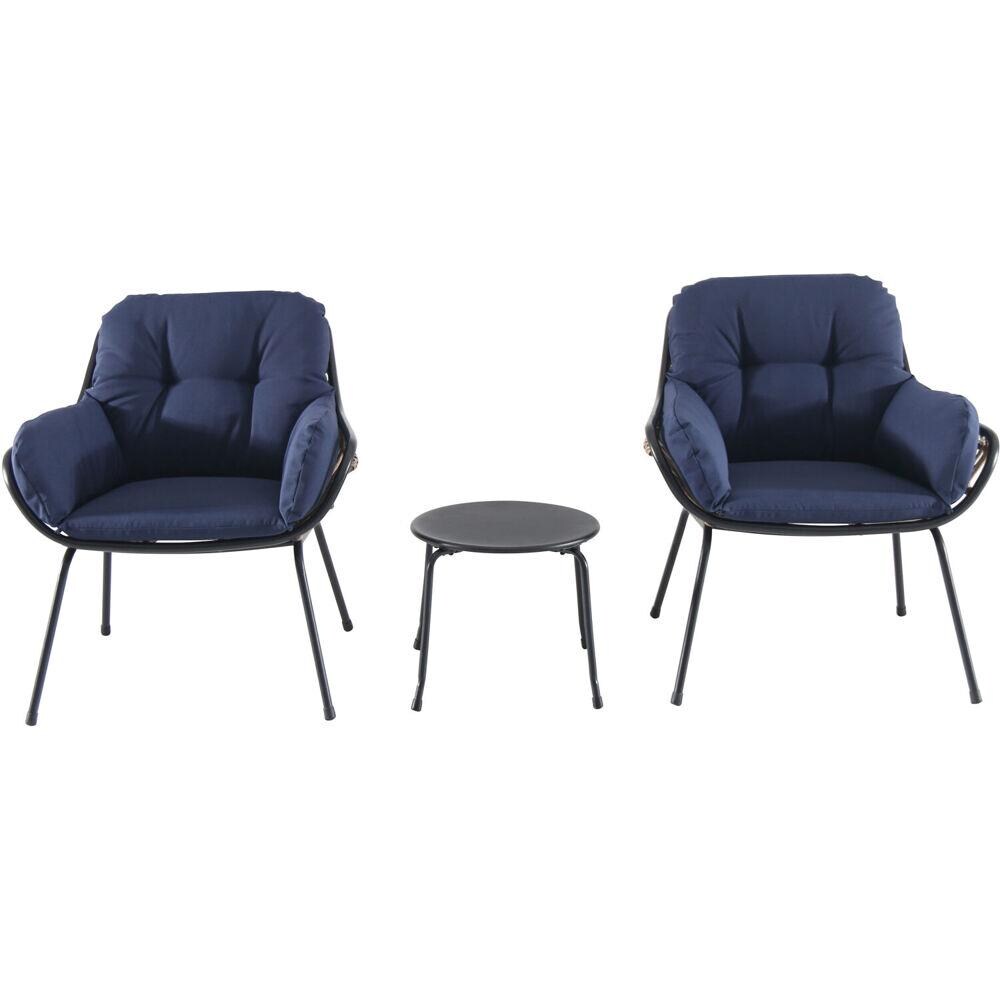 Mod Furniture BALI3PC-NVY Patio-Conversation-Sets - View #8