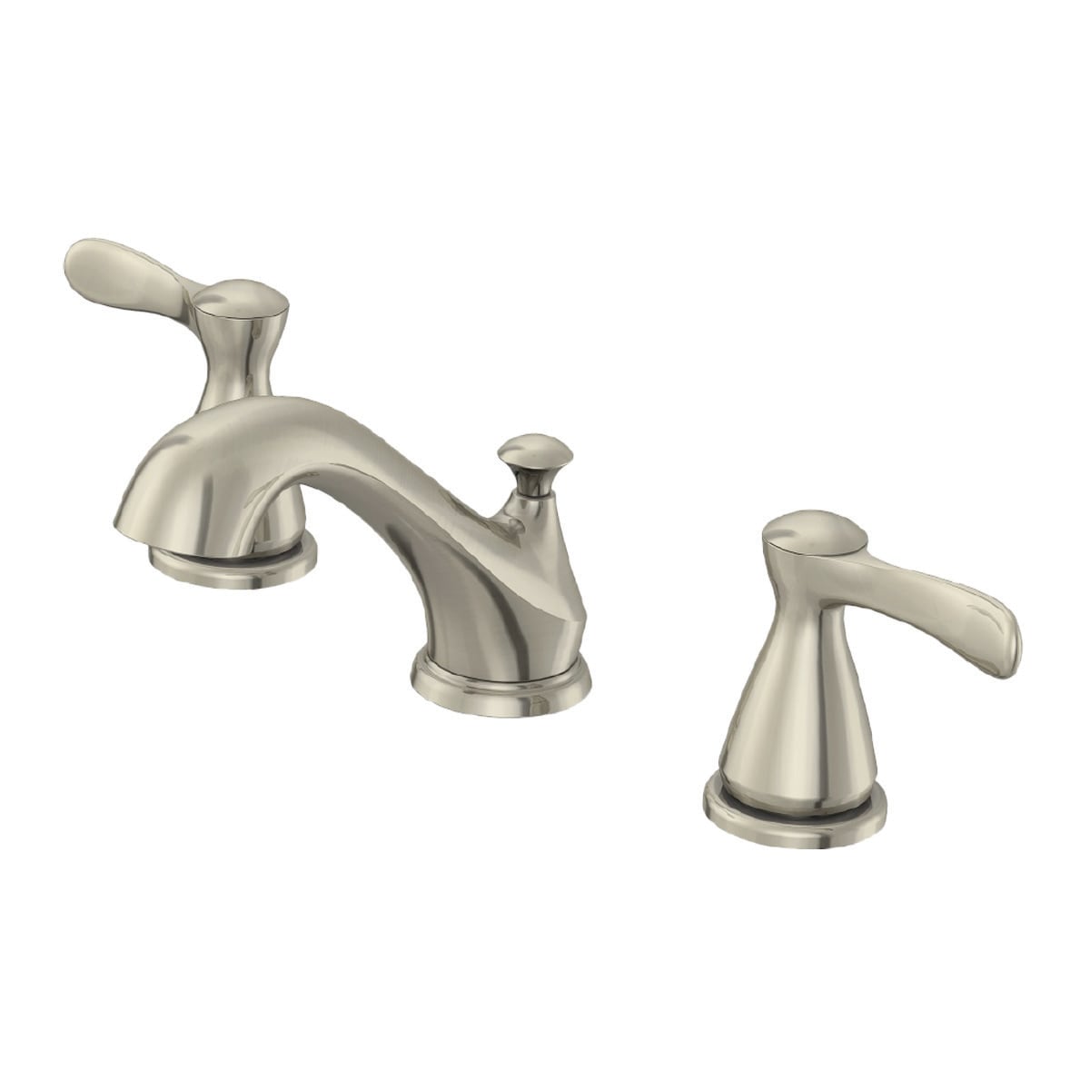 EZ-FLO Brushed Nickel Widespread 2-Handle WaterSense Bathroom Sink ...