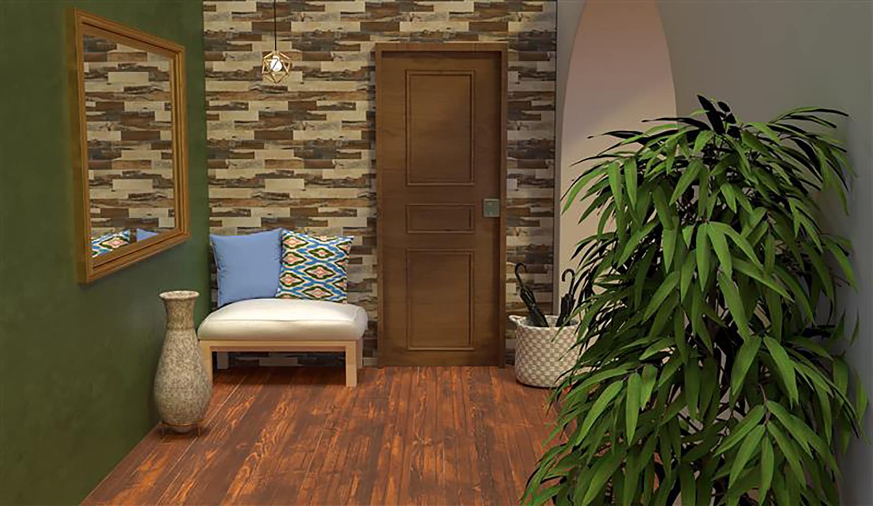 Peel&Stick Mosaics LWPS191018 Ceramic-Tile - View #4