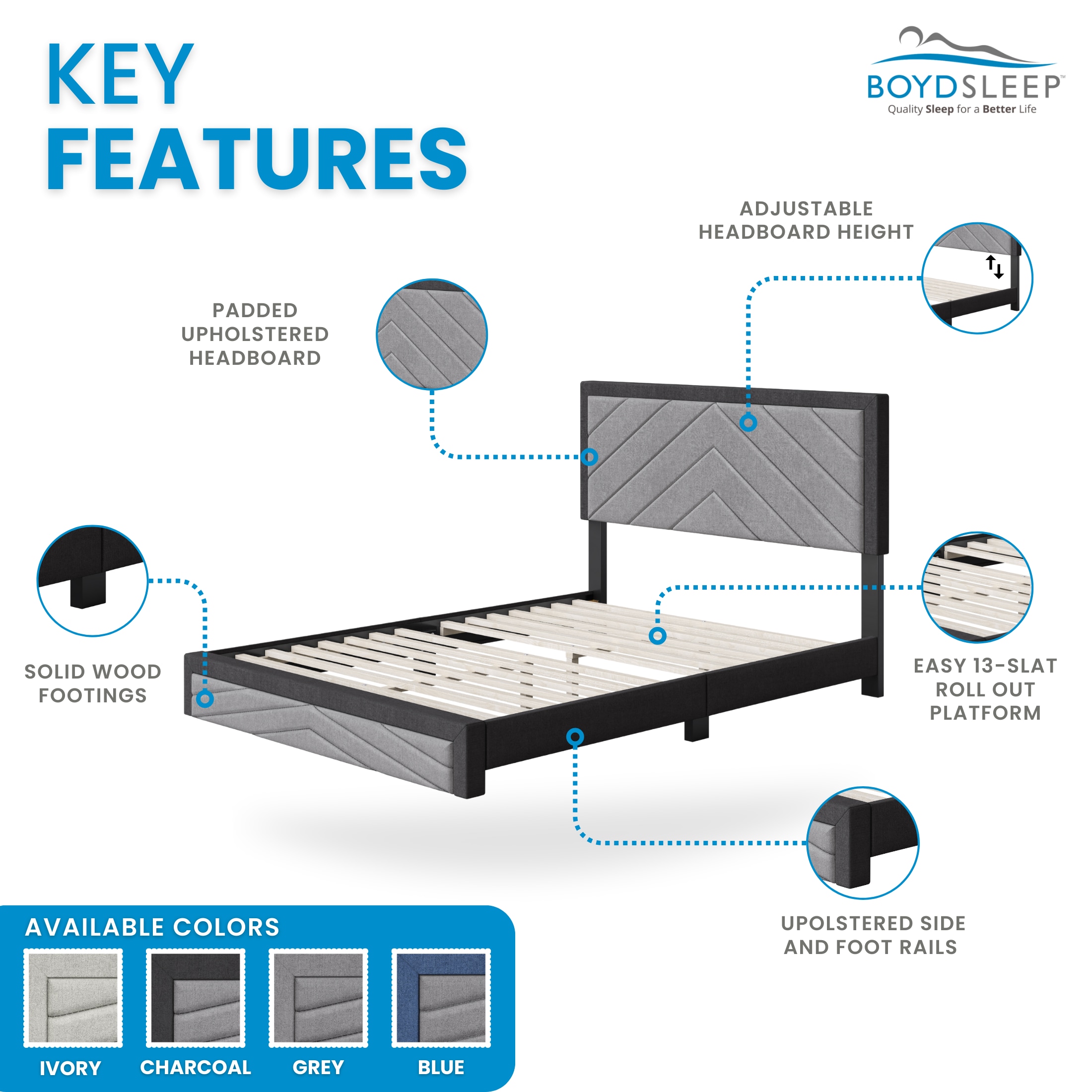 Boyd Sleep HC203701402 beds - View #6