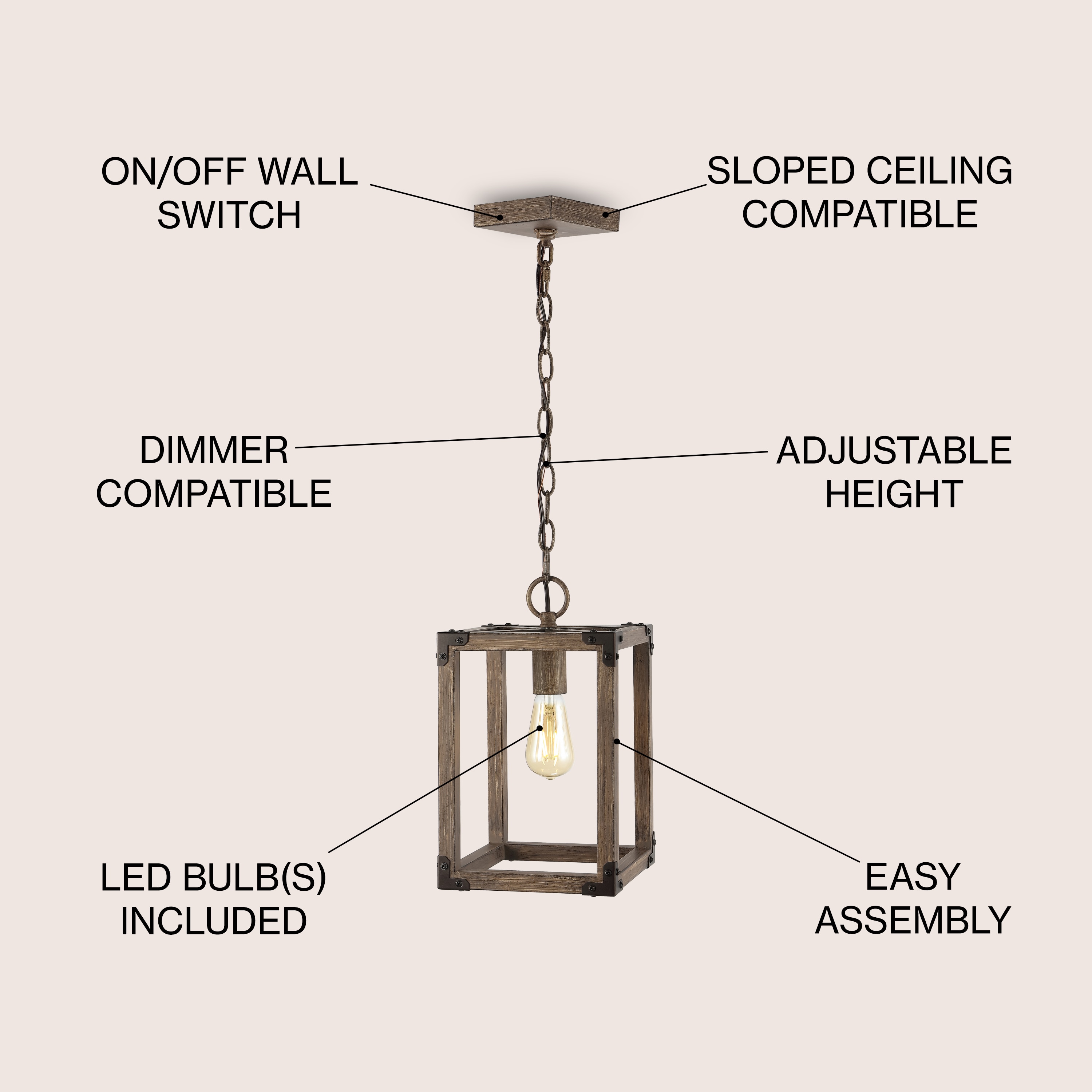 JONATHAN  Y JYL7474A Pendant-Lights - View #3