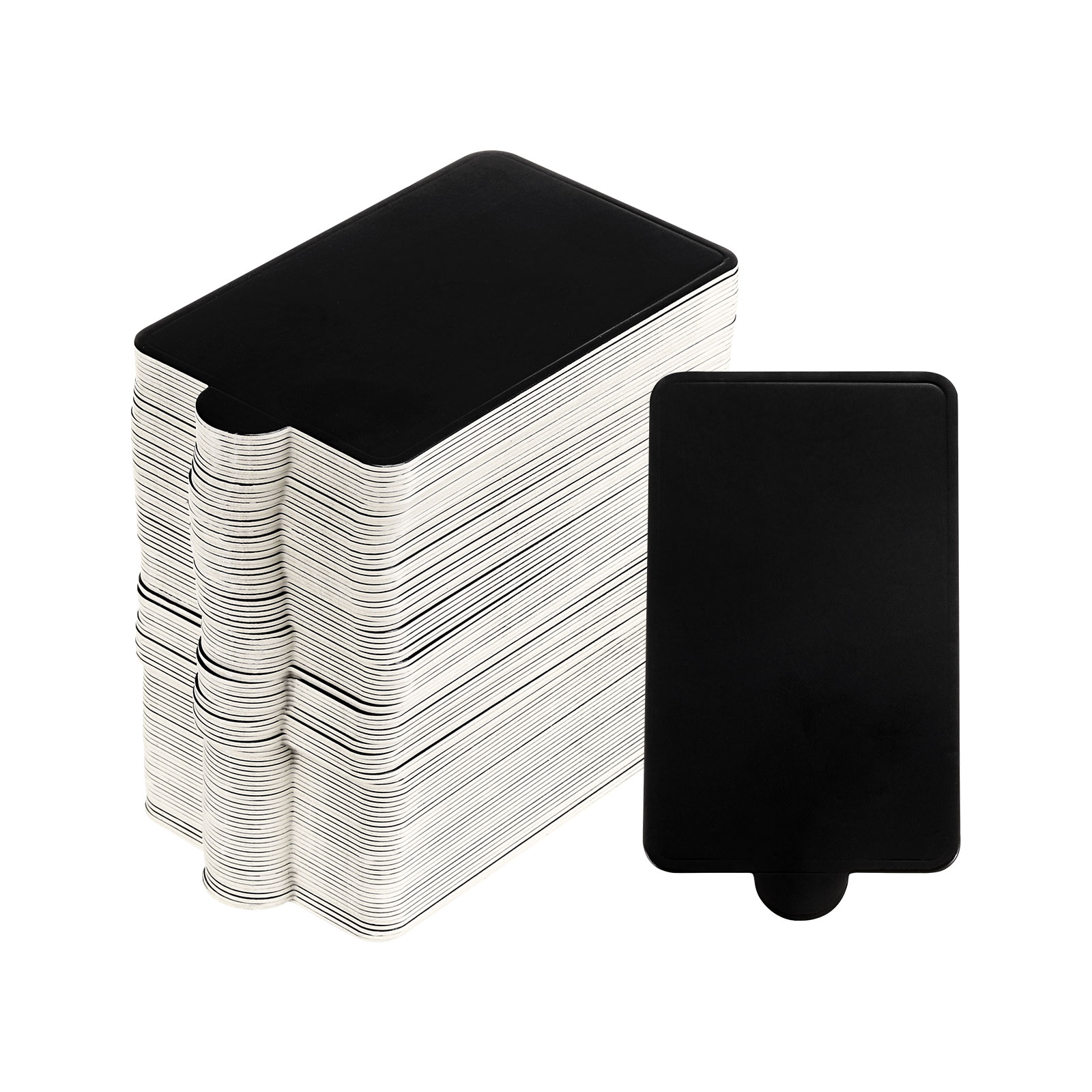 Unique Bargains 200pcs Mini Cake Boards Rectangular Cake Bases Mousse Cake Cardboards for Party Wedding Birthday Restaurant