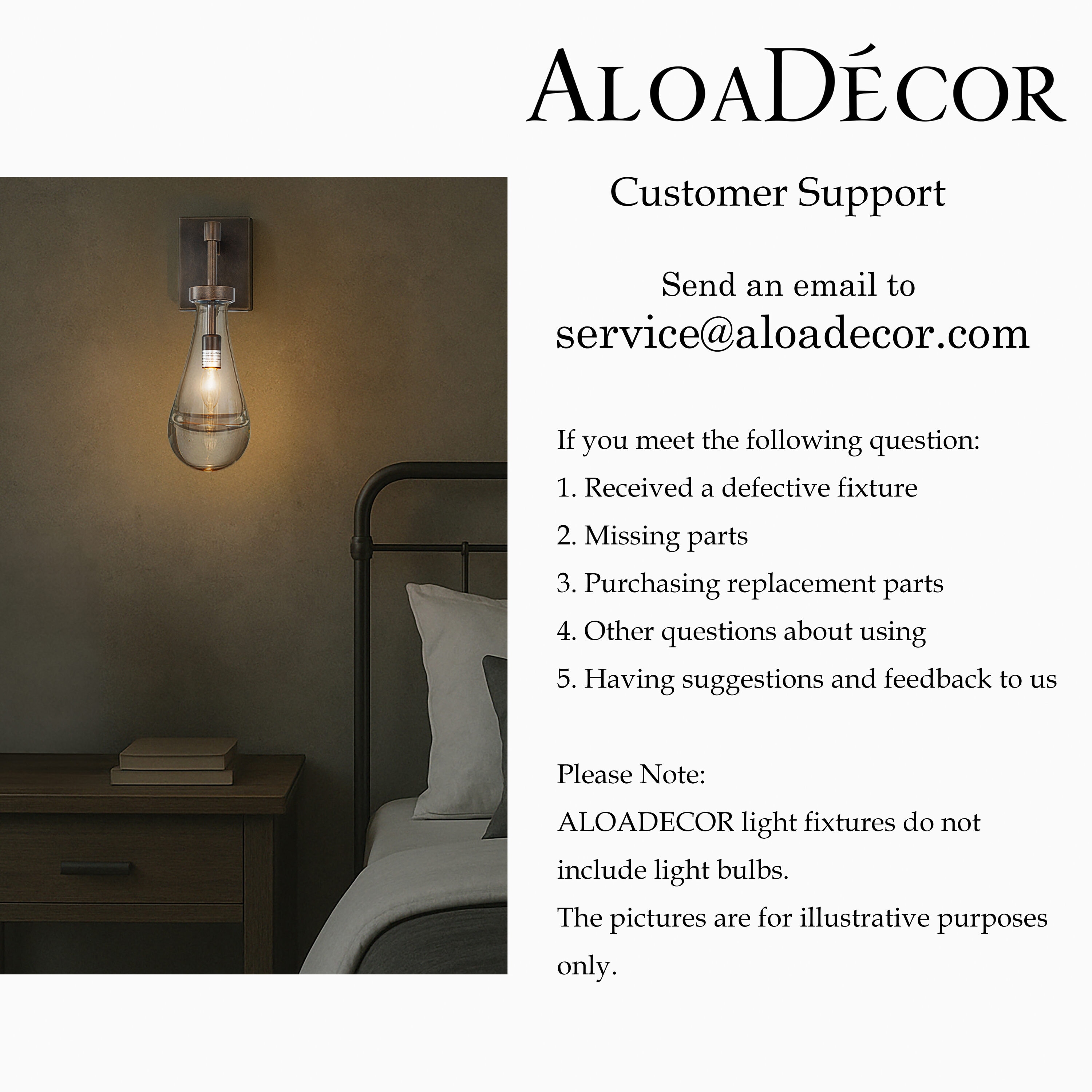 AloaDecor Lighting L7179W12F605A b089995 - View #10