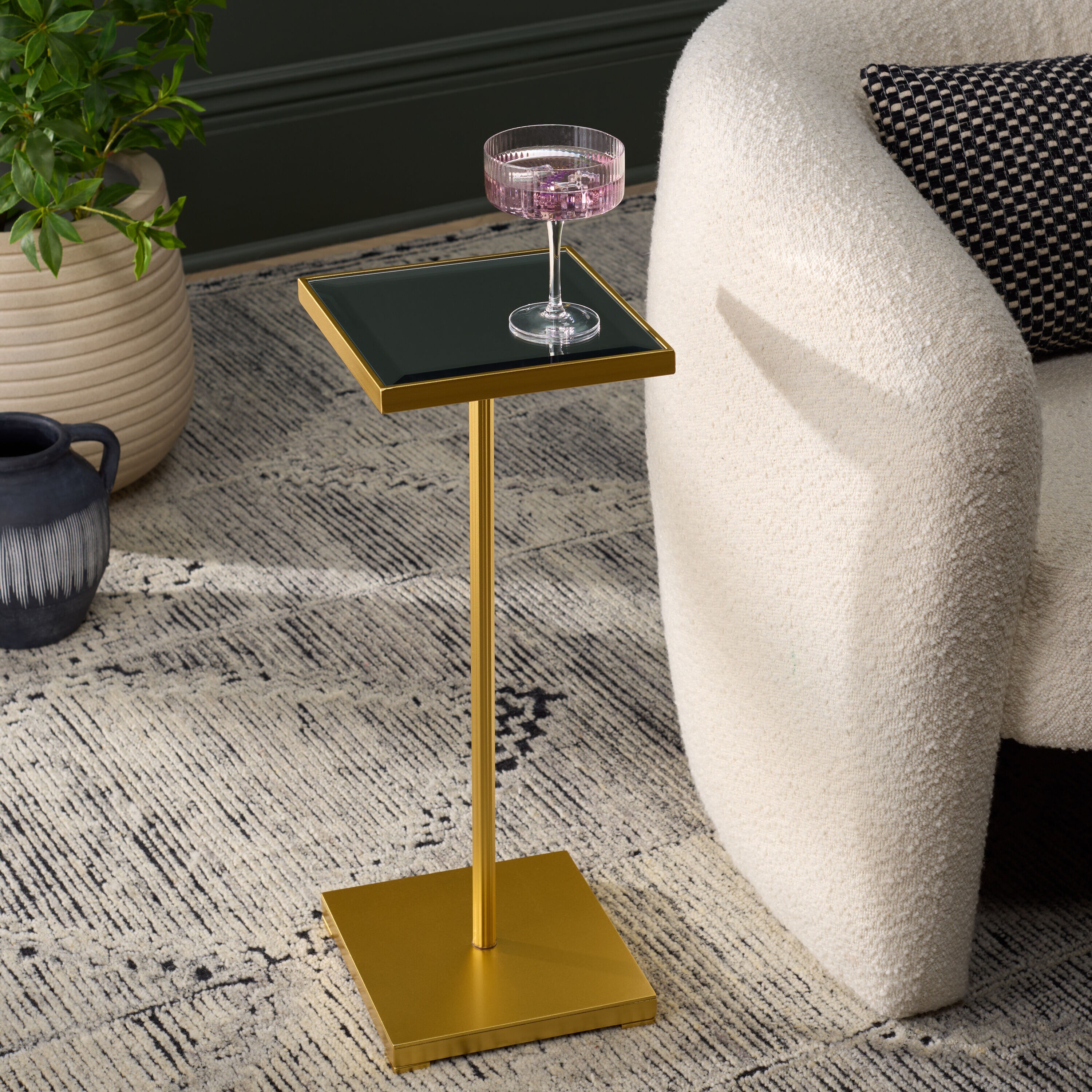 Safavieh ACC2324A Glam Nc Coating Accent Table Set