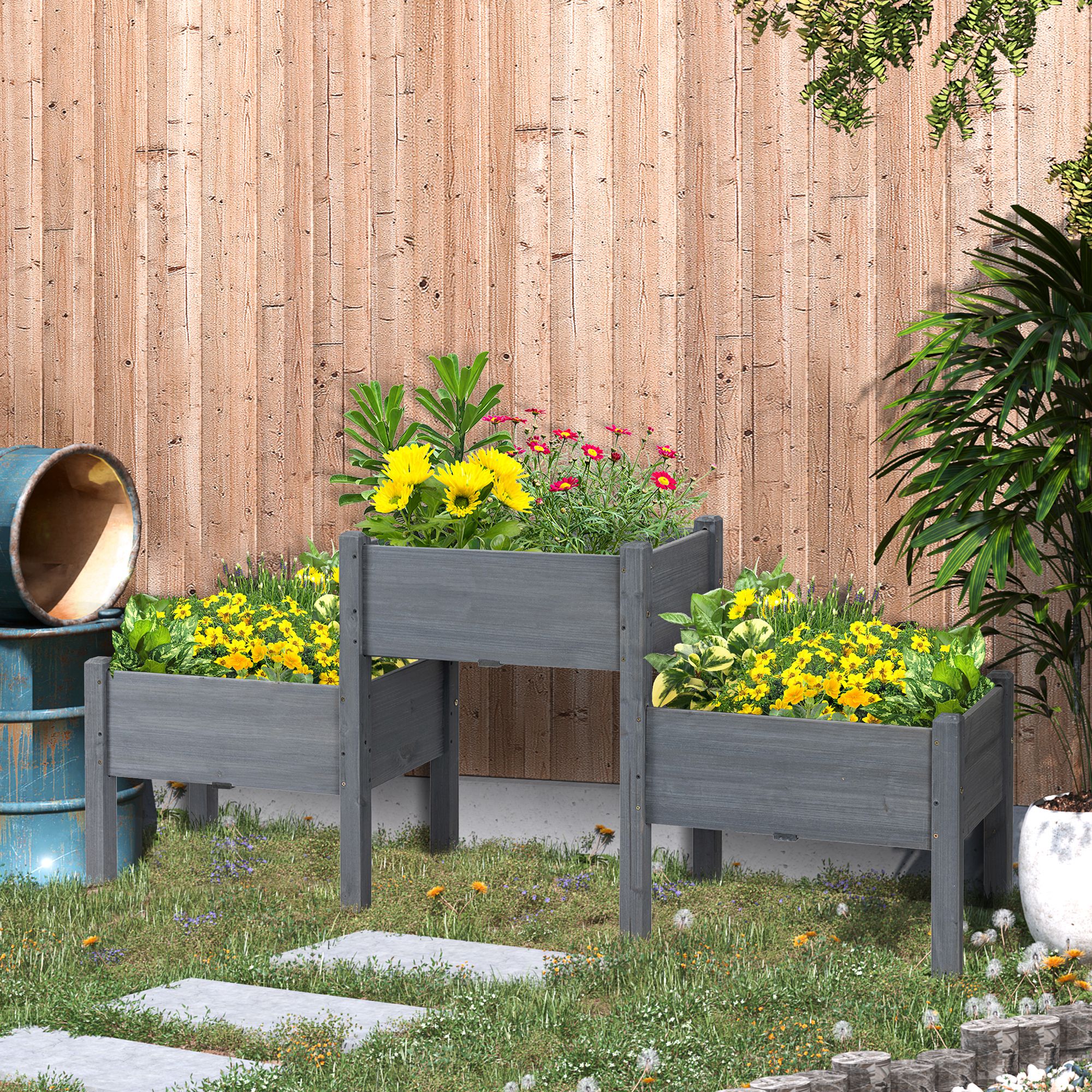 Damerin W208RA Raised-Garden-Beds - View #4