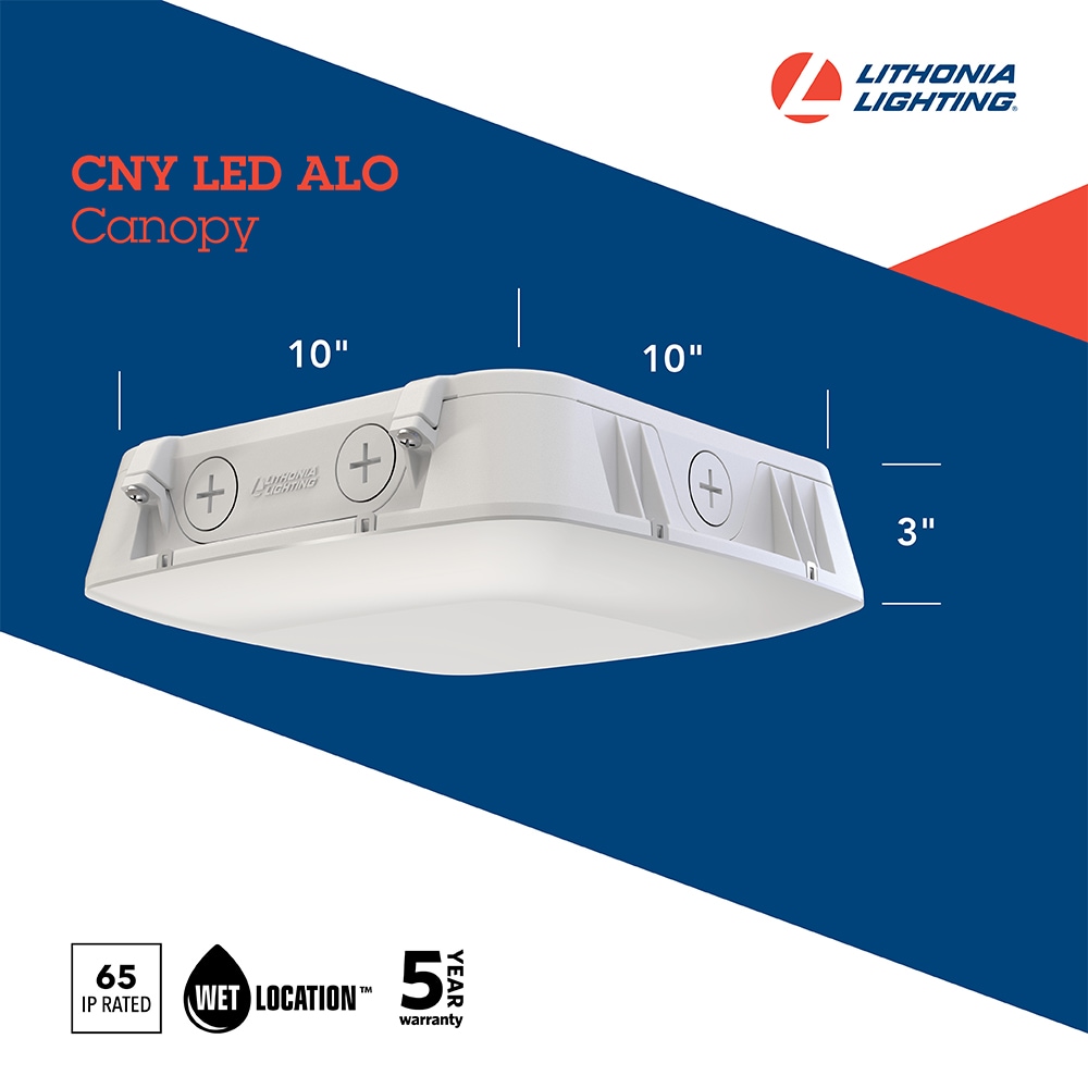 Lithonia Lighting CNYALOSWW2UVOLTWH flushmounts - View #4