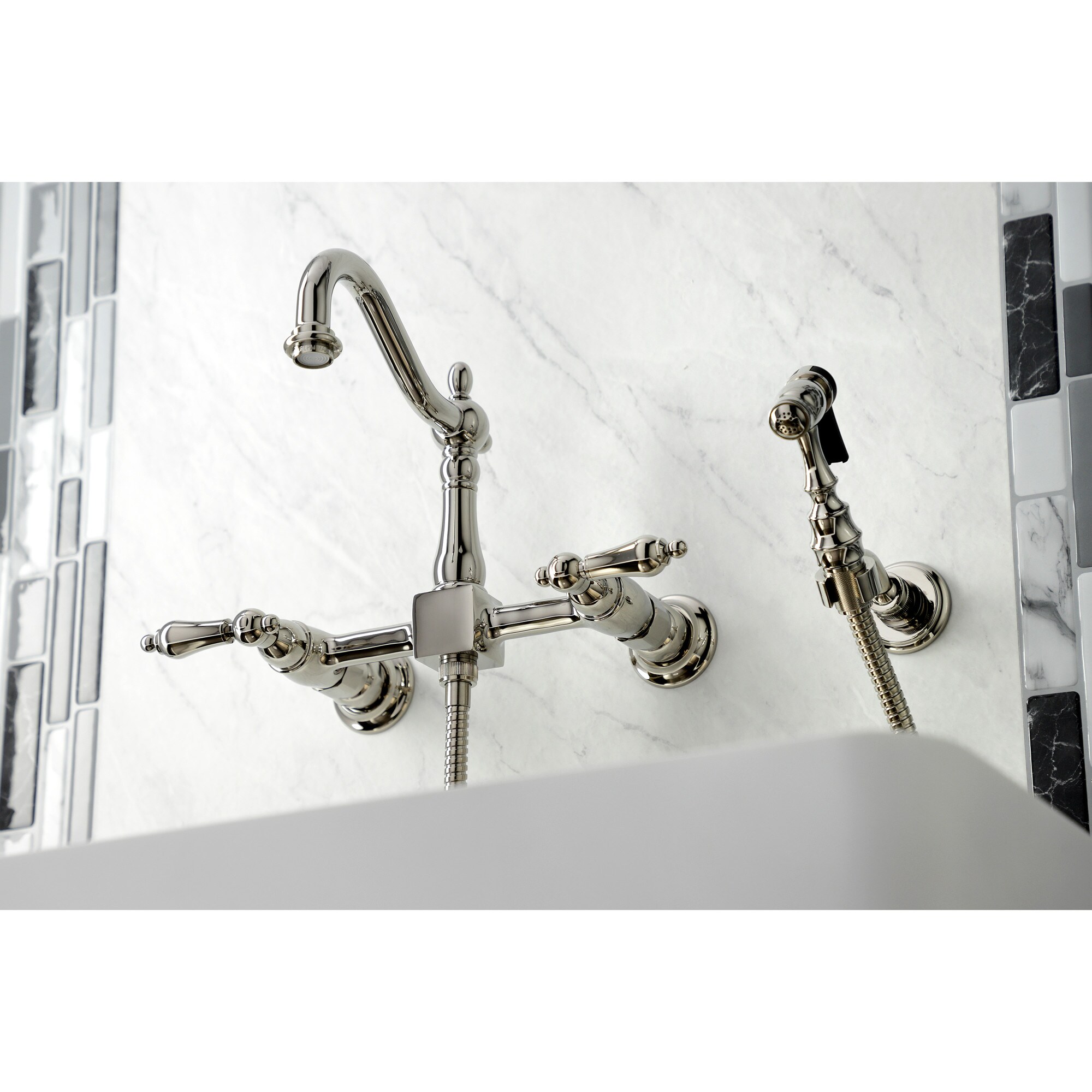 Kingston Brass WLKS1266ALBS Kitchen-Faucets - View #3