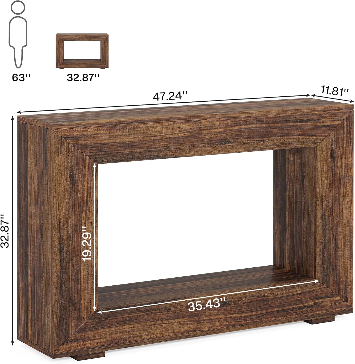 Tribesigns LWOYJL-JW0853X Console-Sofa-Tables - View #3